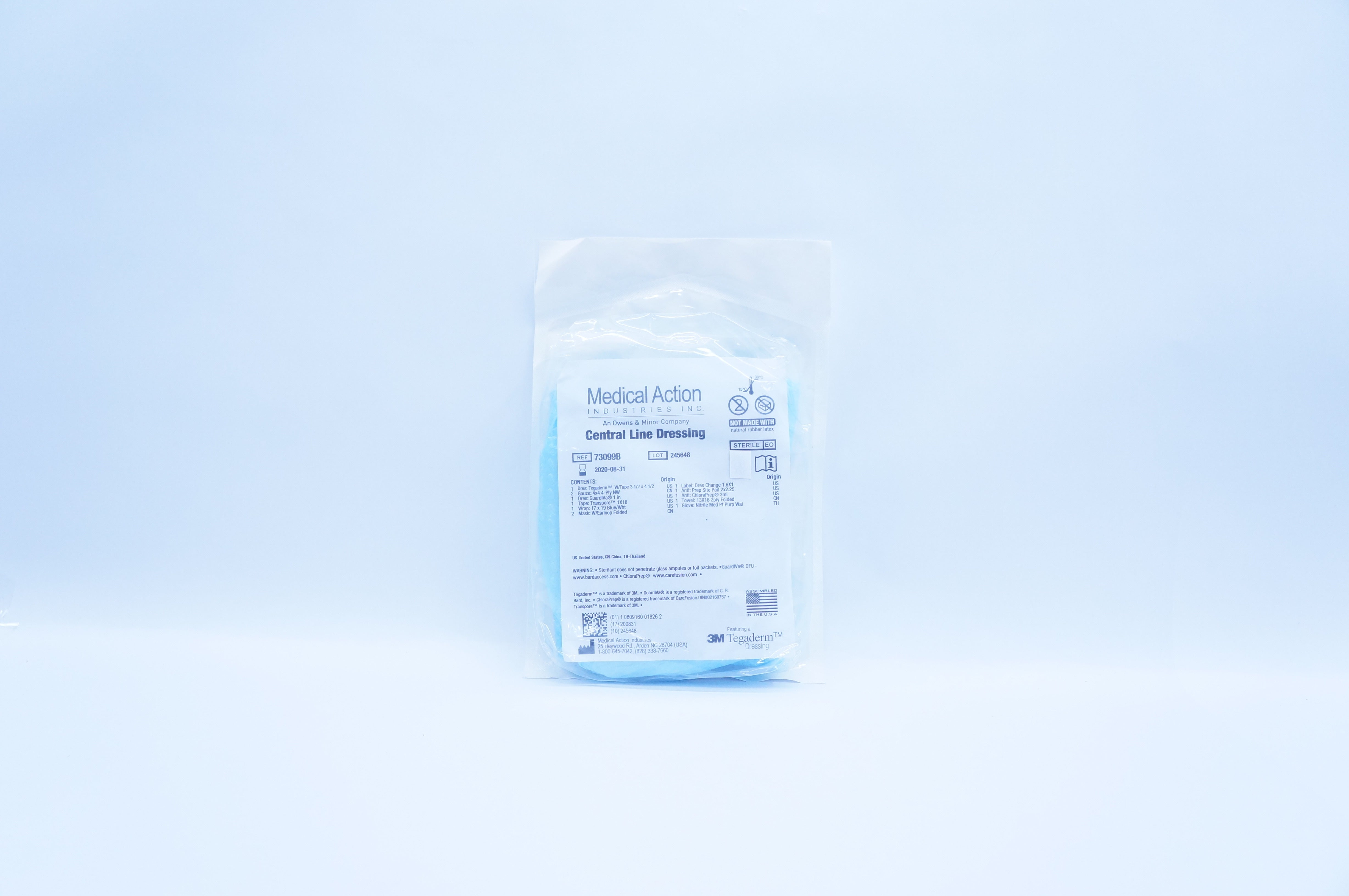 Medical Action 73099B 3M Tegaderm Central Line Dressing (x)