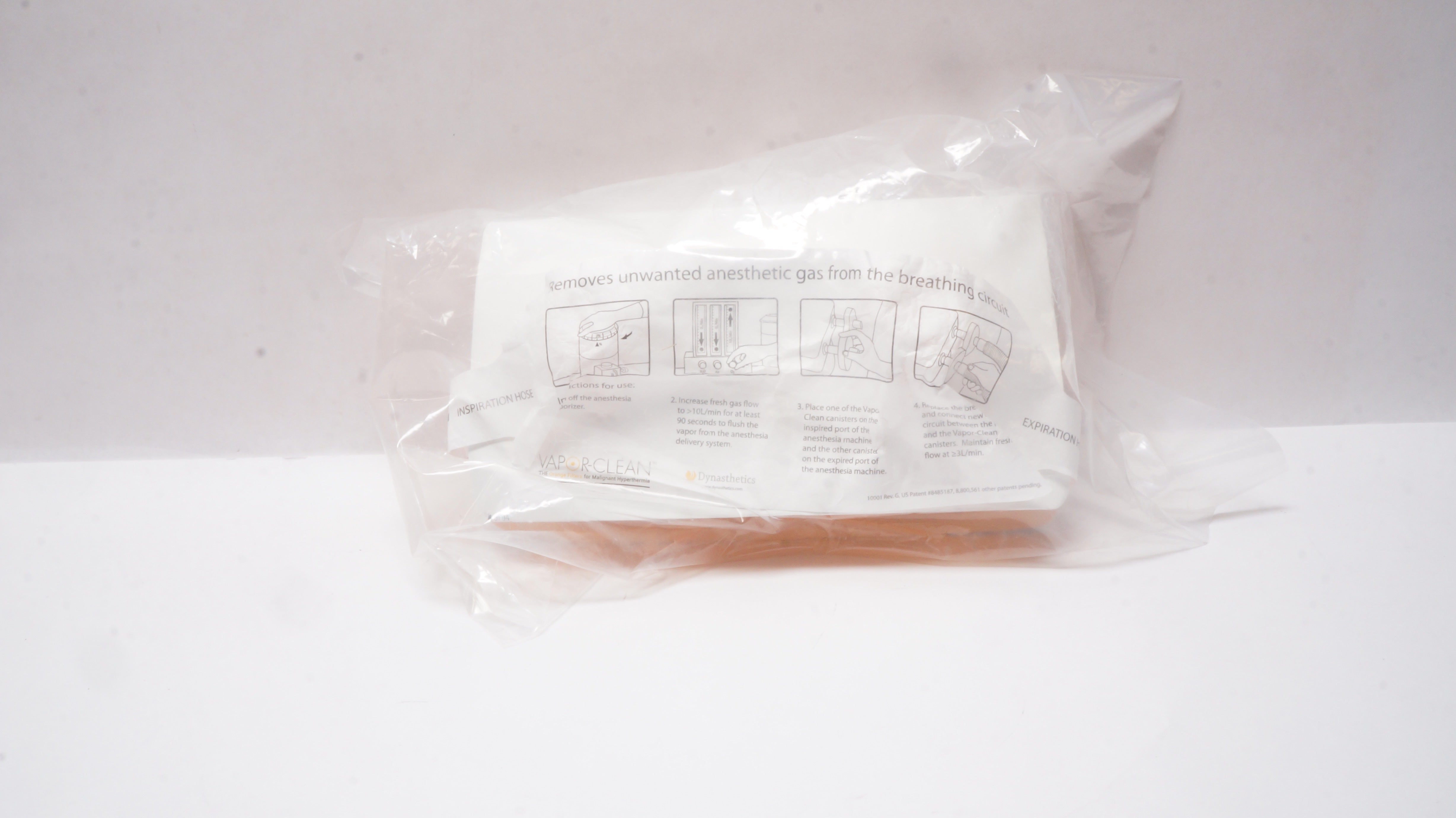 Dynasthetics VAPOR-CLEAN Orange Filters for Malignant Hyperthermia (x)