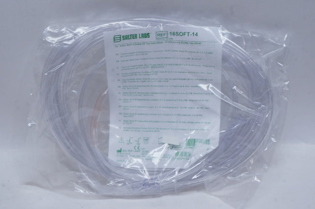 Salter Labs 16SOFT-14 Salter Style Nasal O2 Cannula, 14Fr. 0 to 6 LPM