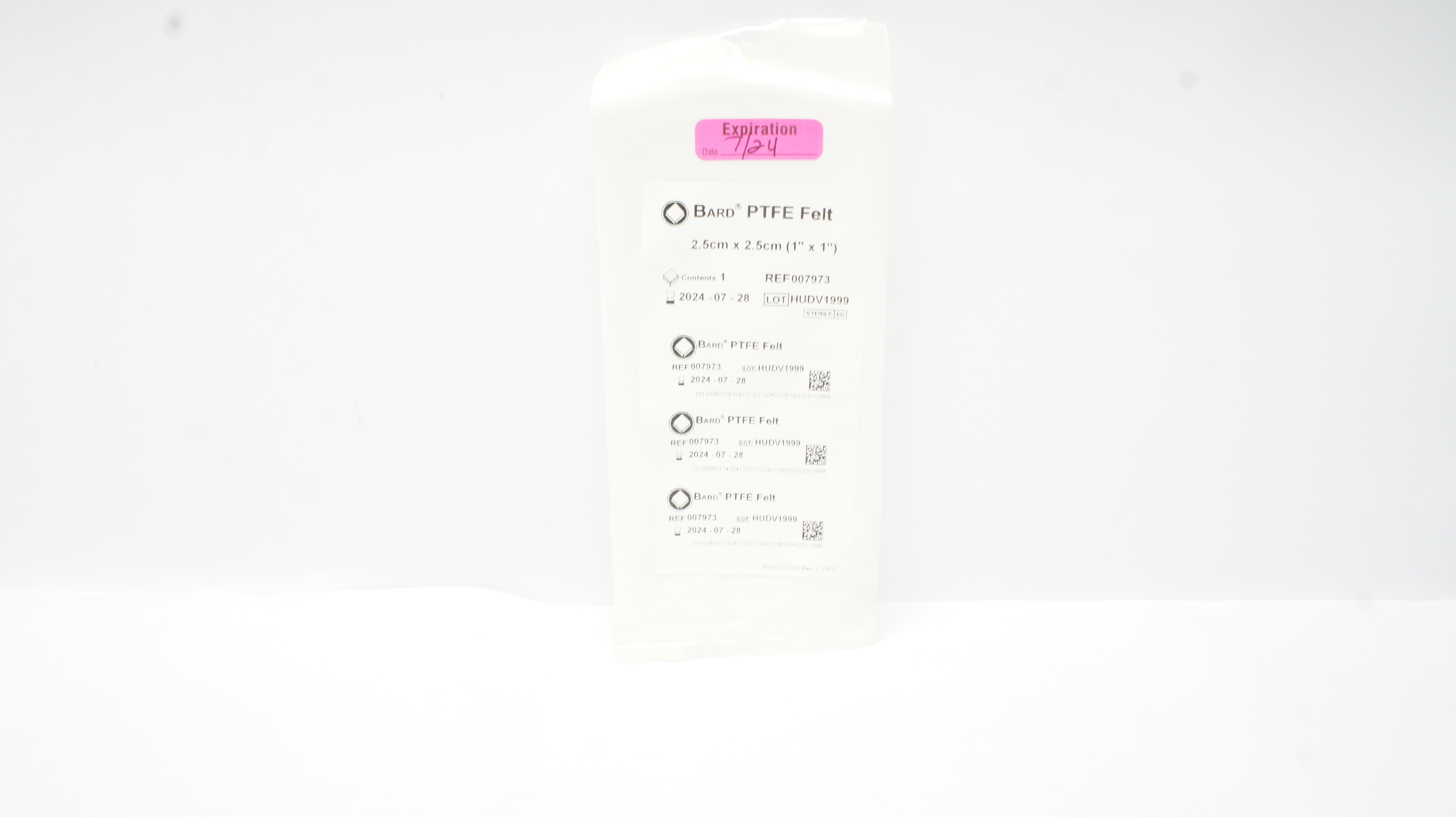 Bard 007973 PTFE Felt 1inch x 1inch (x)