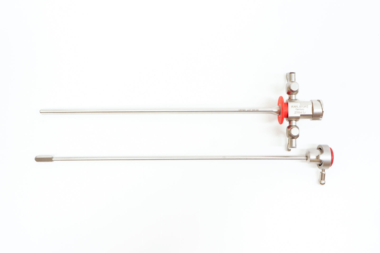 Karl Storz 27054SJ 20FR Operating Sheath With 2 Luer-Lock Connectors and 27054JO