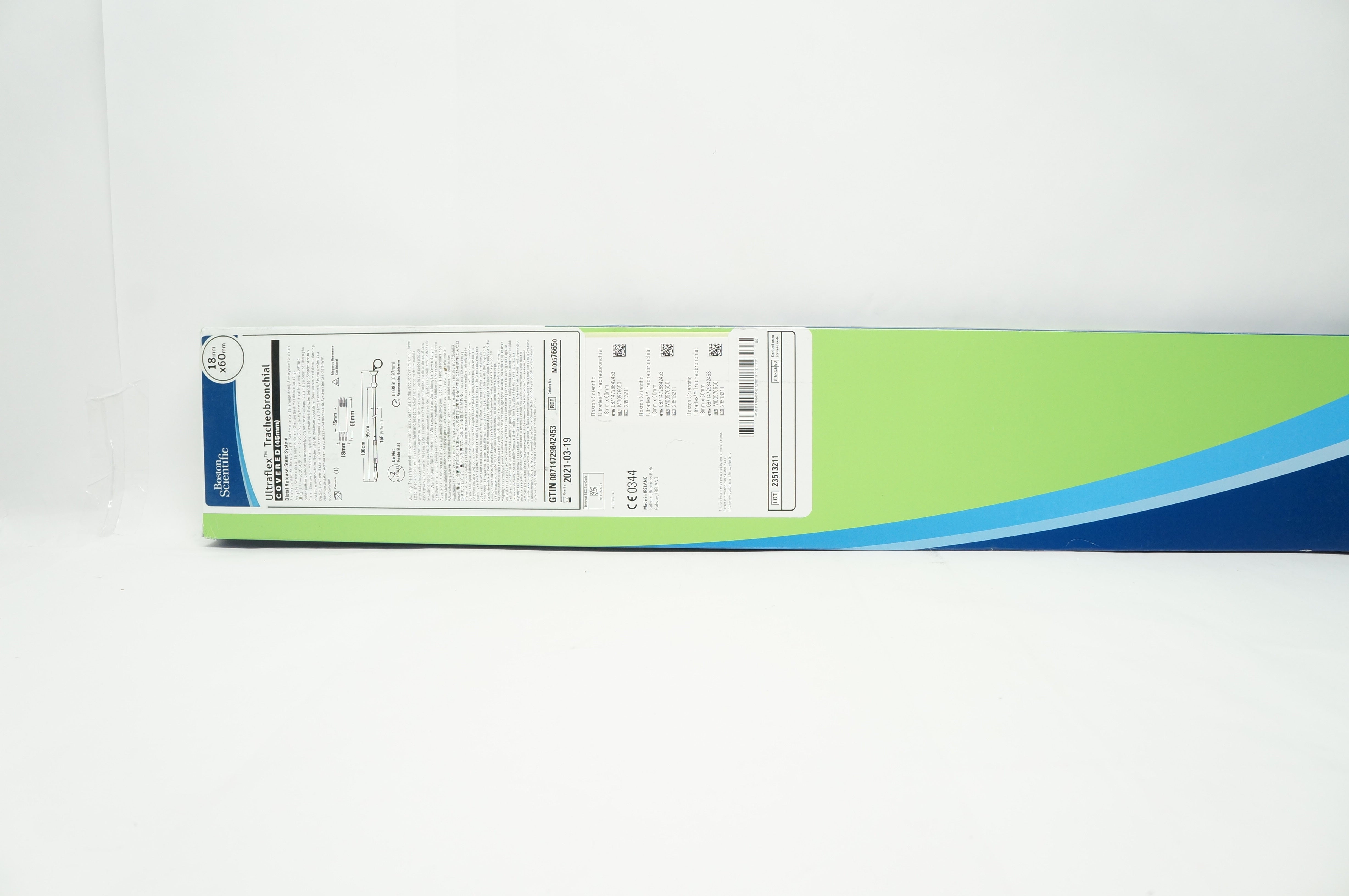 Boston Scientific M00576650 Ultraflex Tracheobronchial Covered Stnt 18x60mm (x)