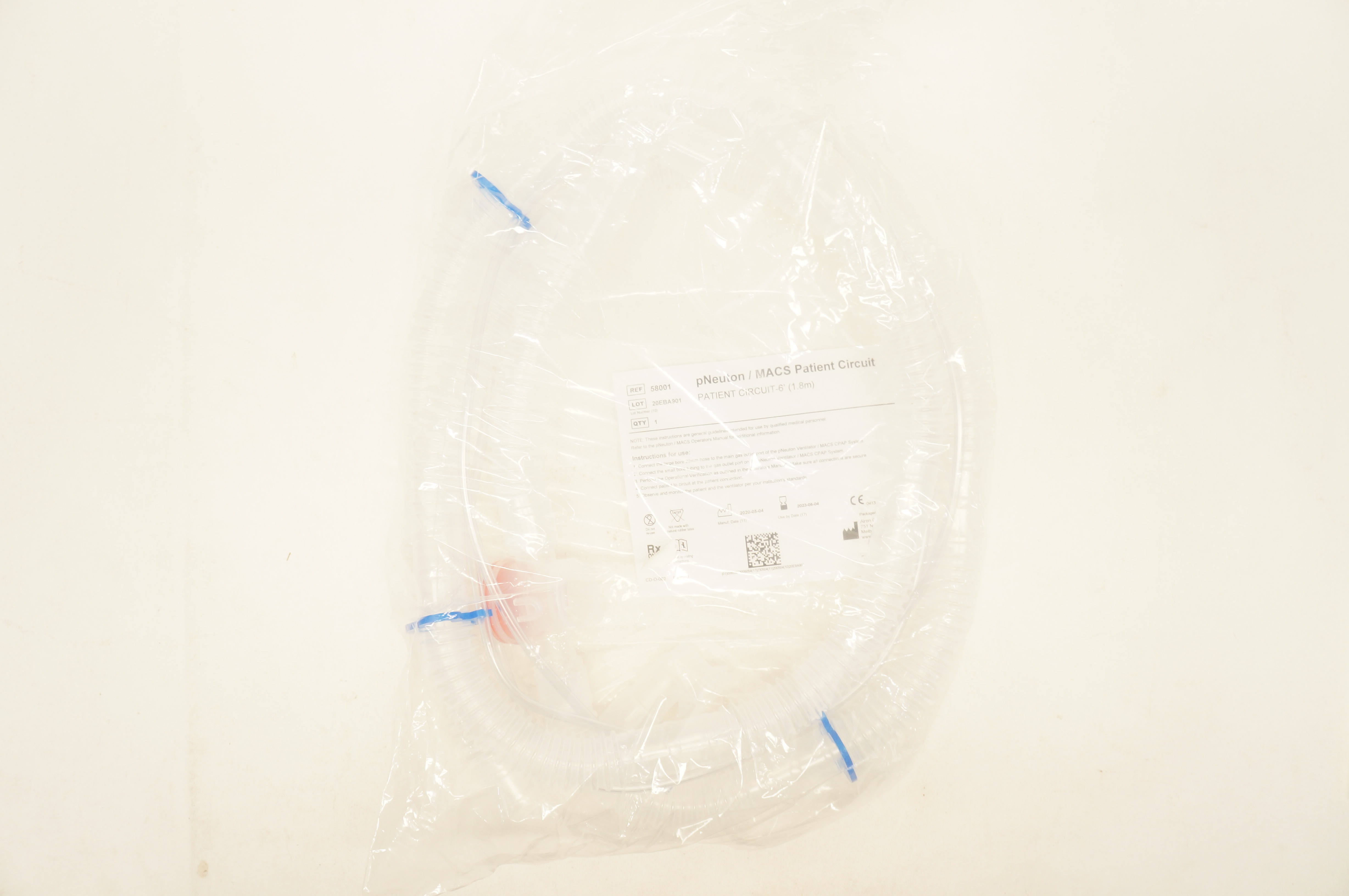 Airon 58001 pNeuton/MACS Patient Circuit 6F