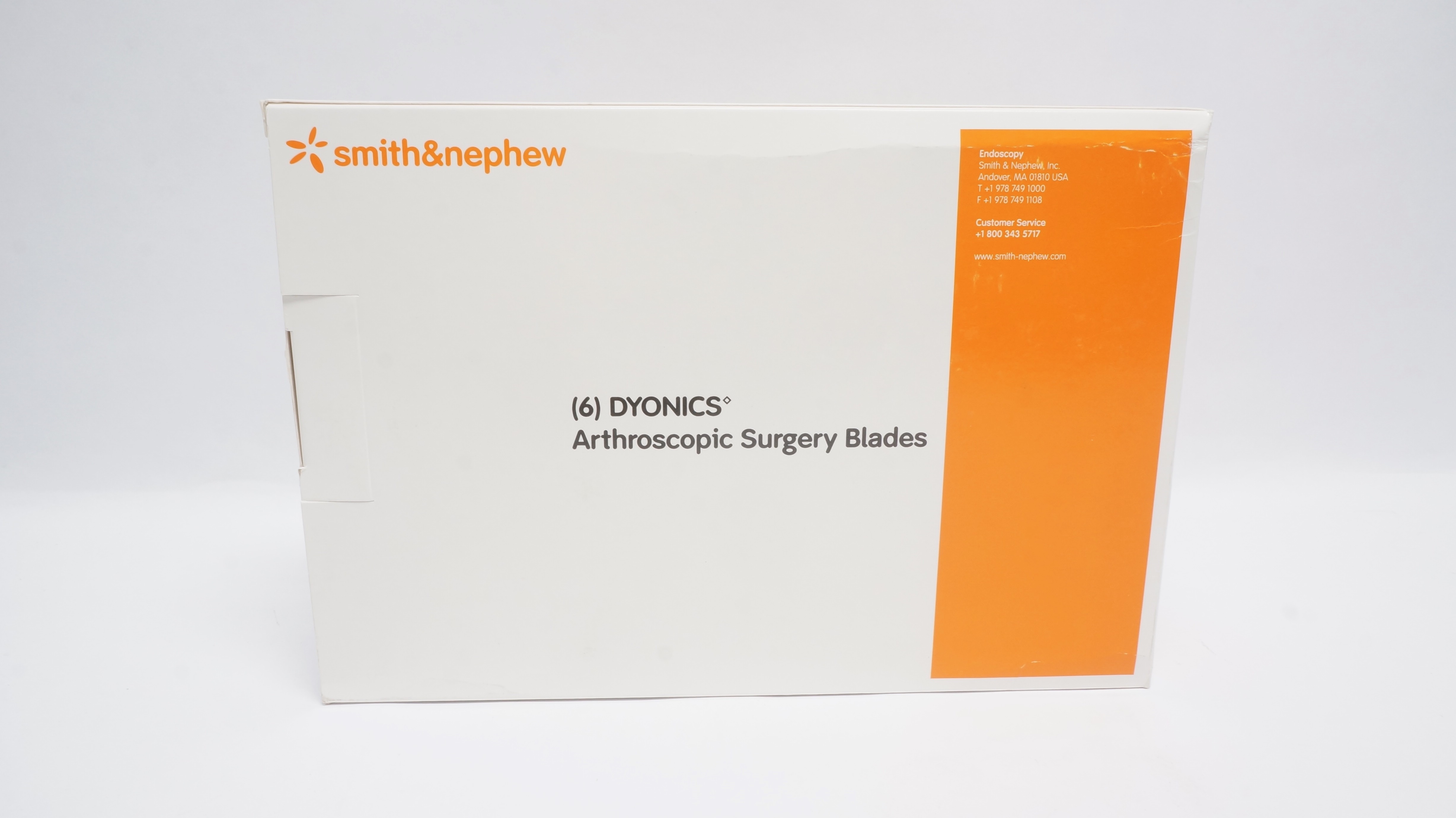 Smith&Nephew 7210988 DYONICS CURVED FULL RADIUS ELITE BLADE 4.5mm (x) - Box of 6