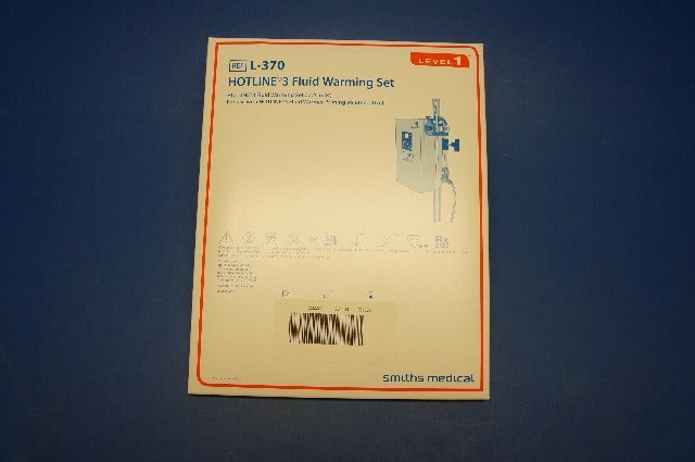 Smiths Medical L-370 HOTLINE 3 Fluid Warming Set 8' (x) ~ Box of 19