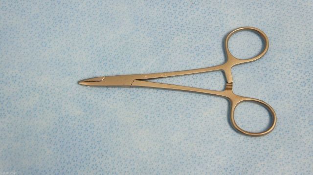 Columbia Collier Needleholder Straight 5in