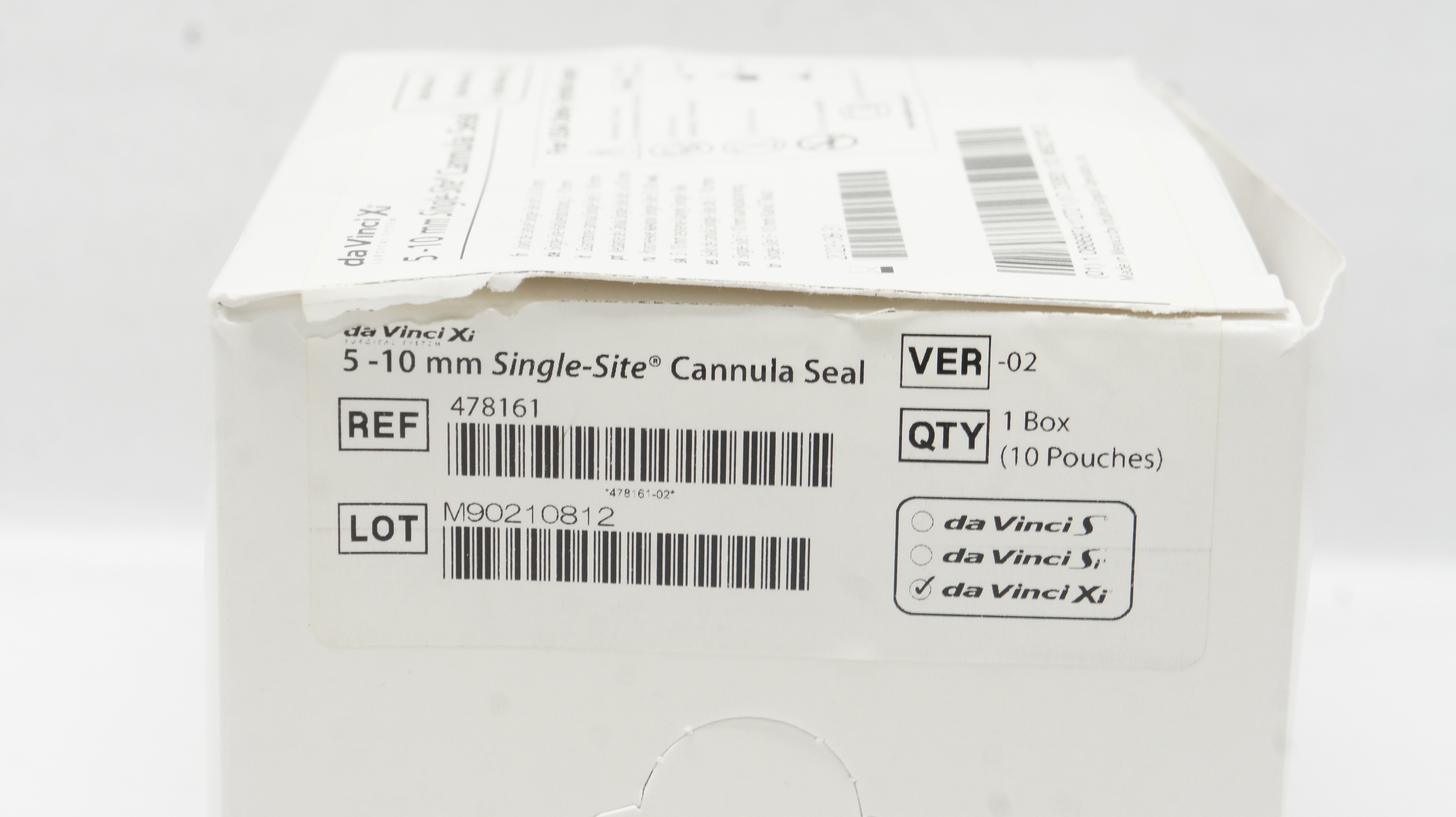 Intuitive Surgical 478161 da VinciXi Single-Site Cannula Seal 5-10mm(x)-Box of 8