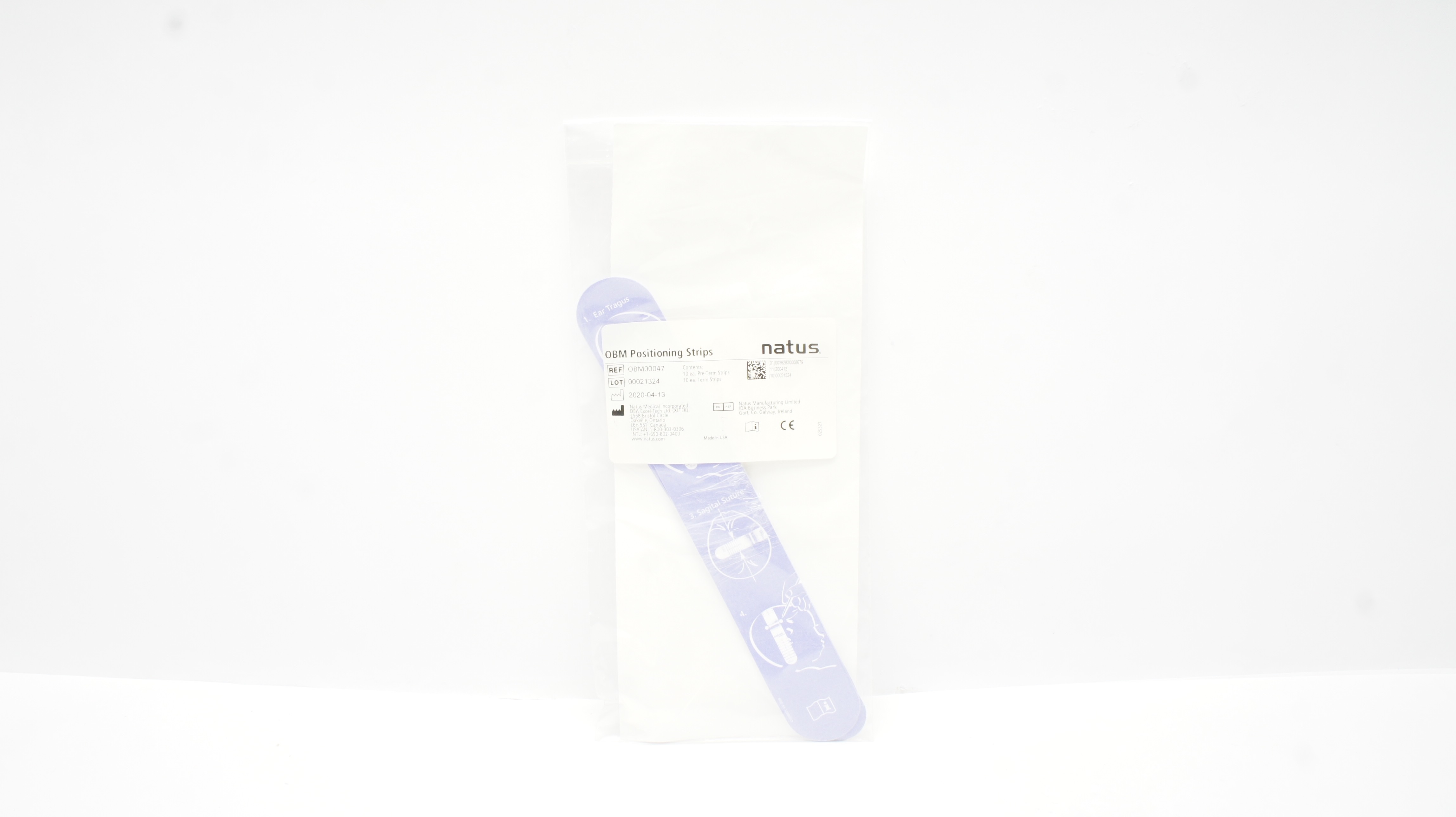 Natus OBM00047 OBM Positioning Strips - Pack of 20