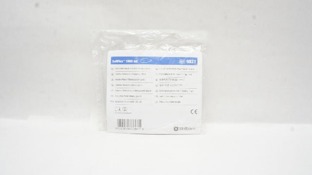 Hollister 9821 SoftFlex 1000ml Drainable Fecal Collector, Large 1000ml