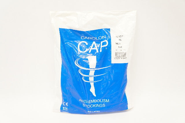 Carolon 641 CAP Anti-Embolism Stockings Thigh Length X Large Reg