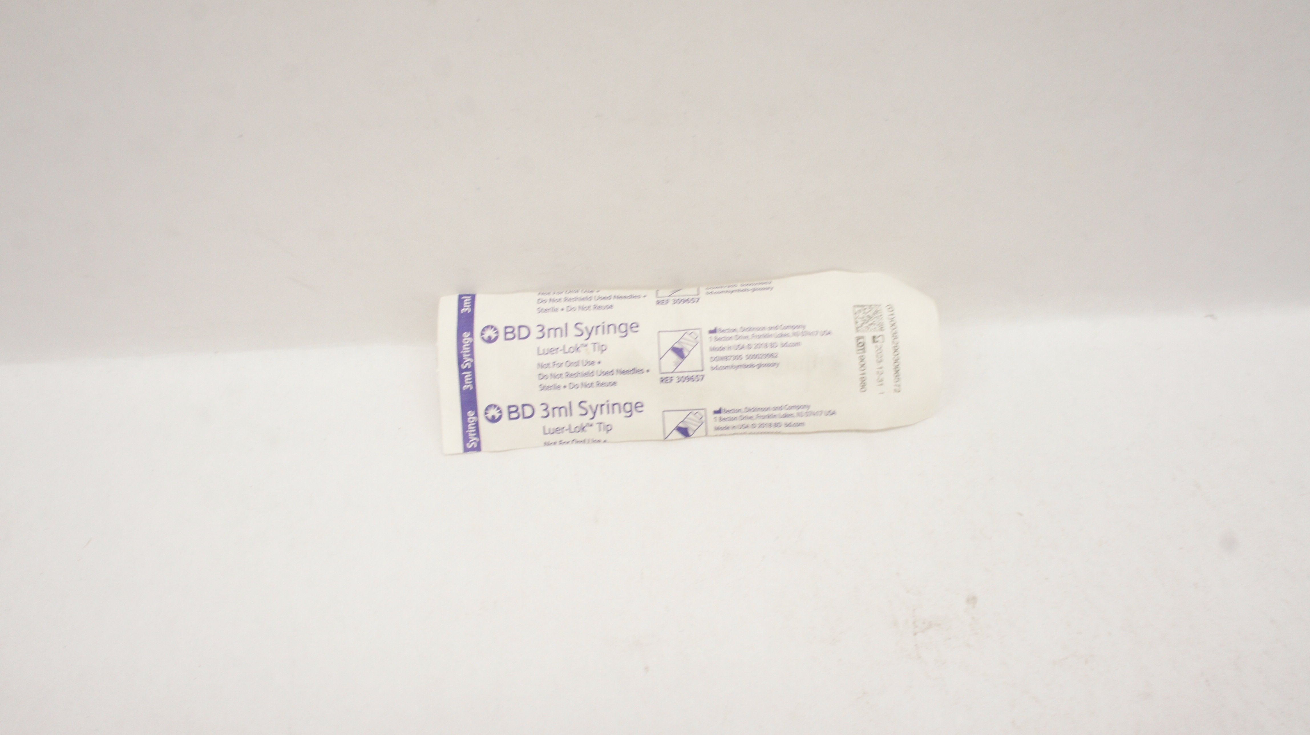 BD 309657 Syringe 3ml Luer-Lok Tip