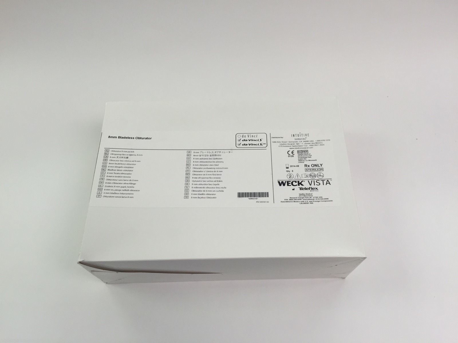 420023 ~ Teleflex Bladeless Obturator 8mm (x) ~ Box of 6