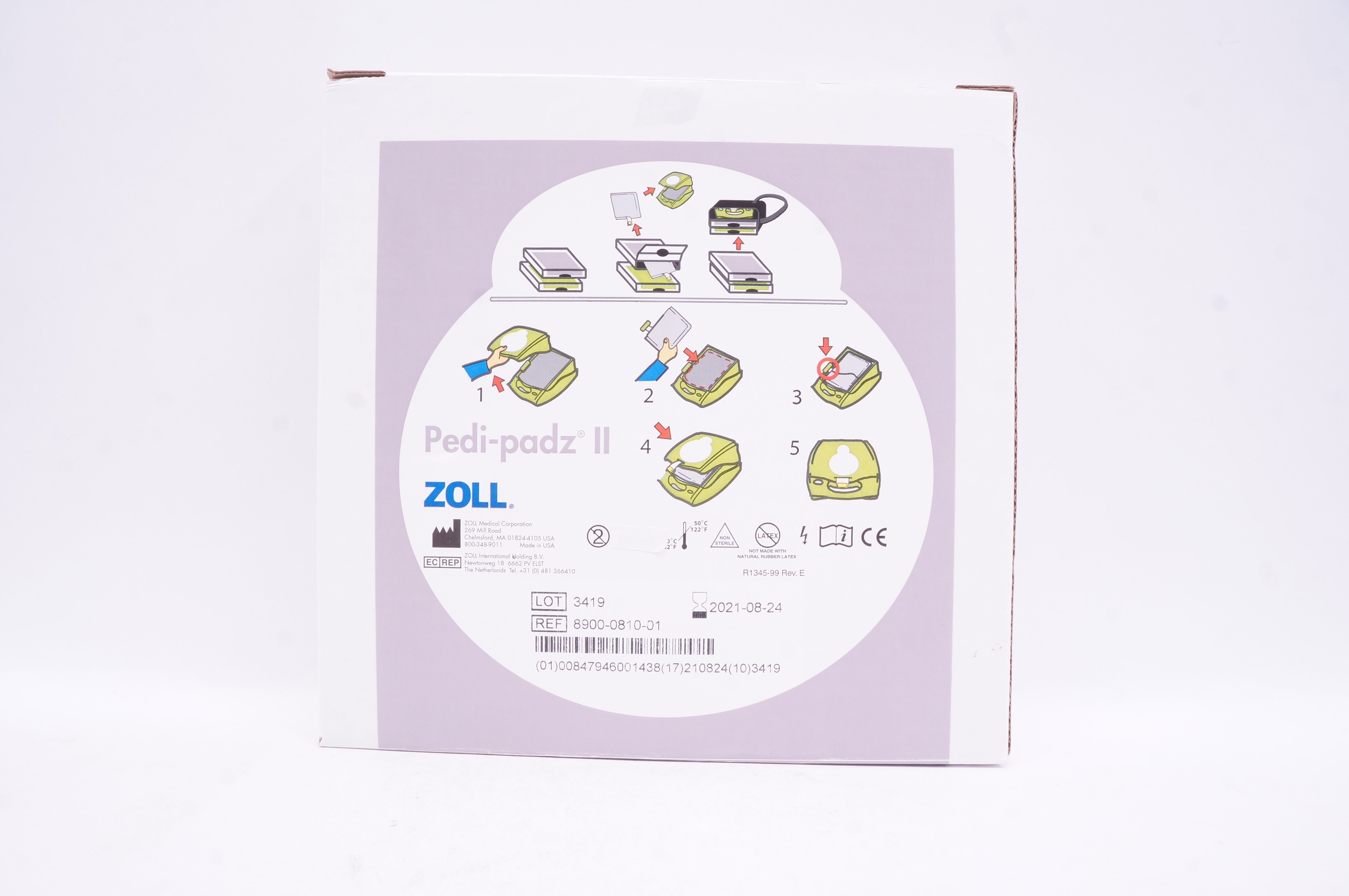 Zoll 8900-0810-01 Pedi-padz II