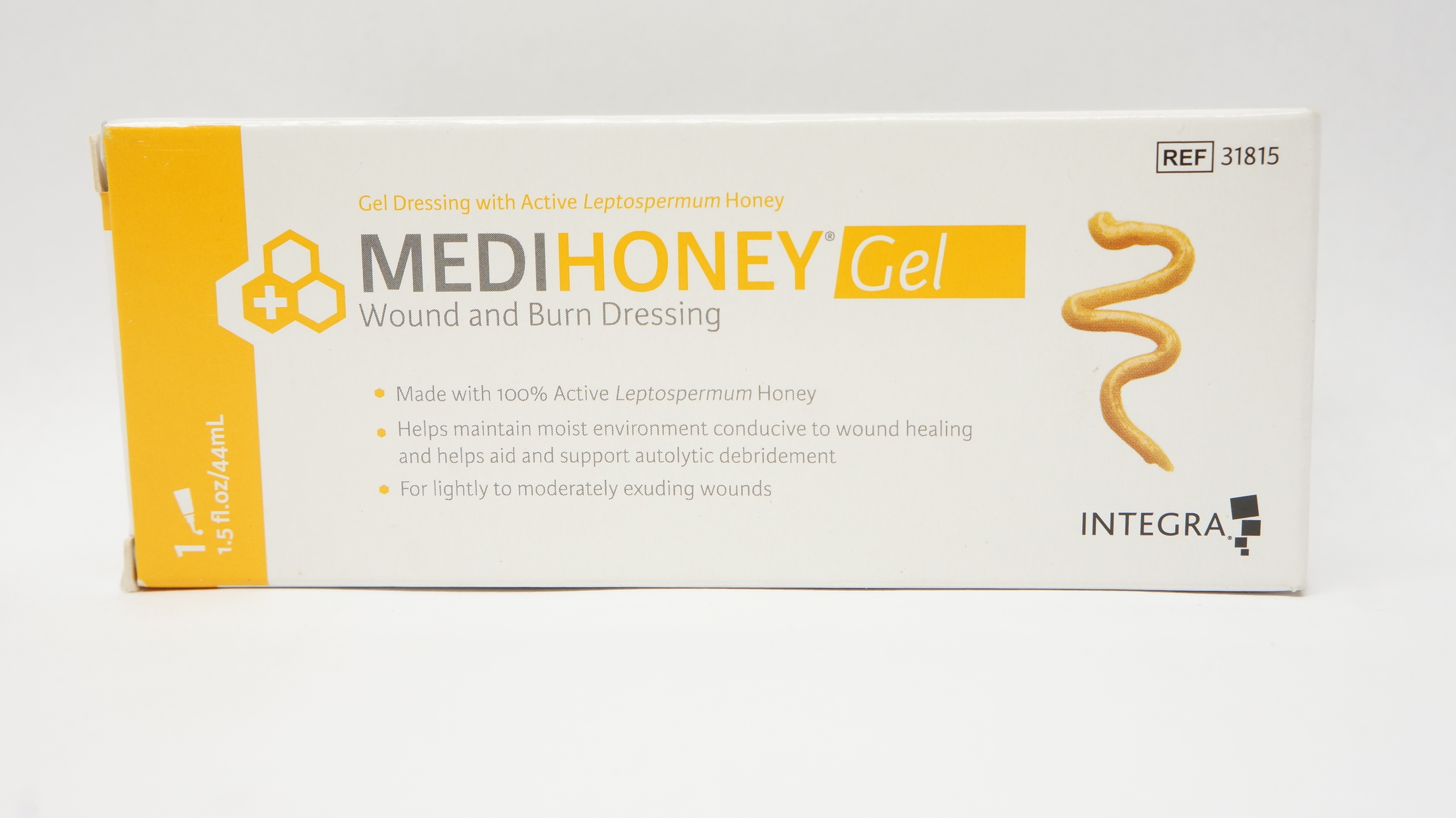 Derma Sciences 31815 Integra MediHoney Gel Wound and Burn Dressing 1.5 fl. oz