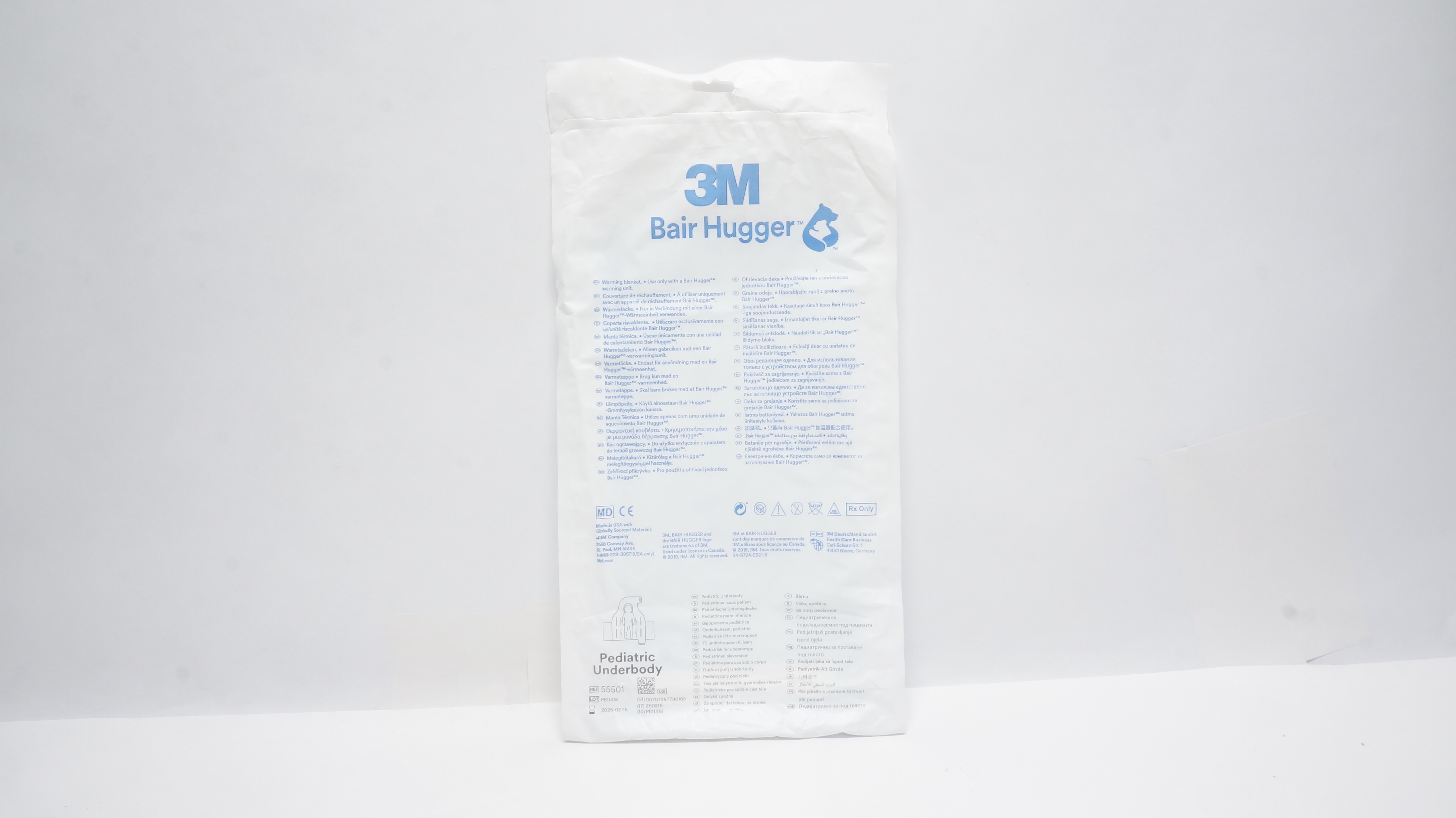 3M 55501 Bair Hugger Pediatric Underbody Warming Blanket (x)