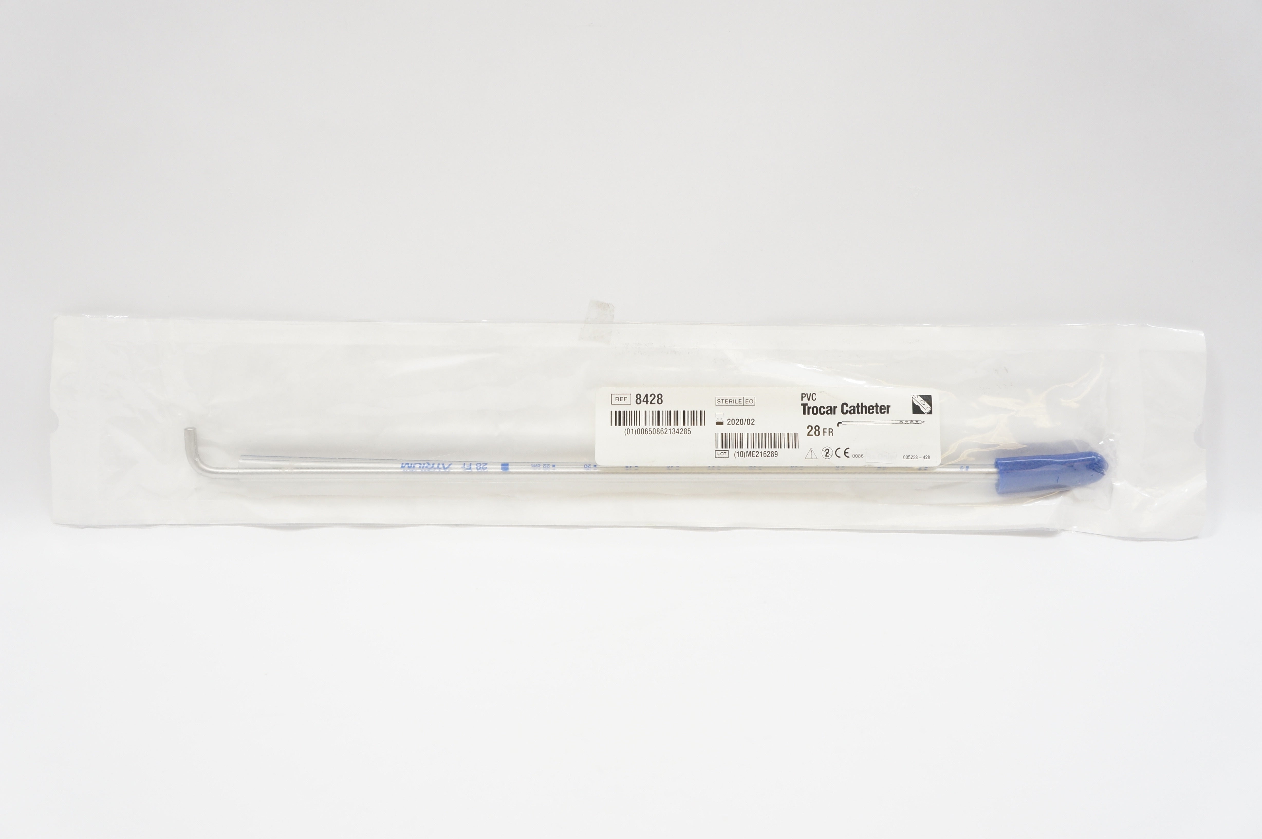 Atrium 8428 PVC Trocar Cath. 28Fr. (x)