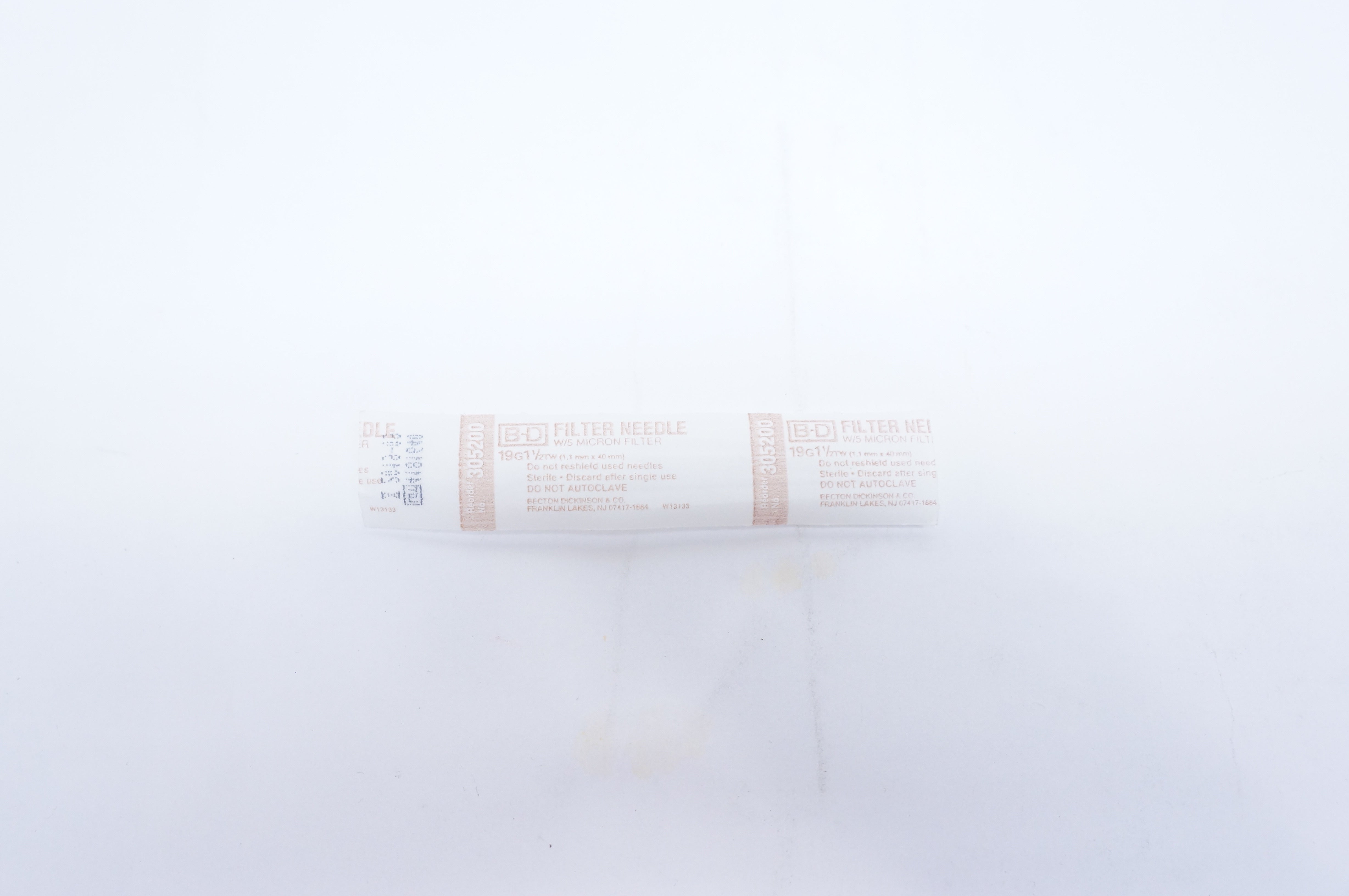 BD 305200 Filter Ndle 19Gx1-1/2 TW 5 Micron (x)