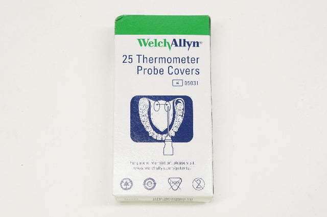 Welch Allyn 05031 Thermometer Probe Cover - Box of 25