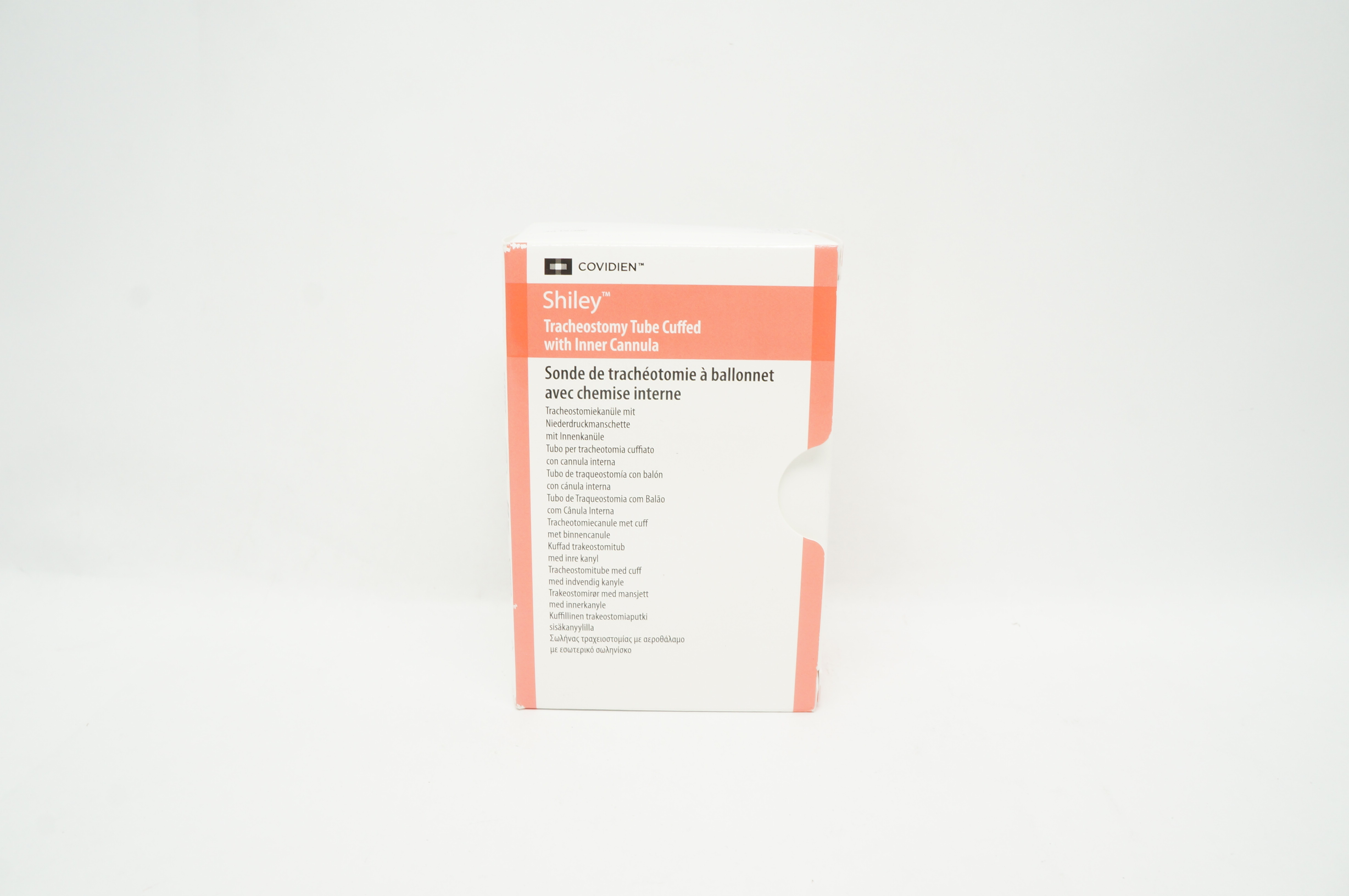 Covidien 6LPC Shiley Tracheostomy Tube Cuffed 6.4 ID x 10.8 OD x 24.0 x 76mm (x)