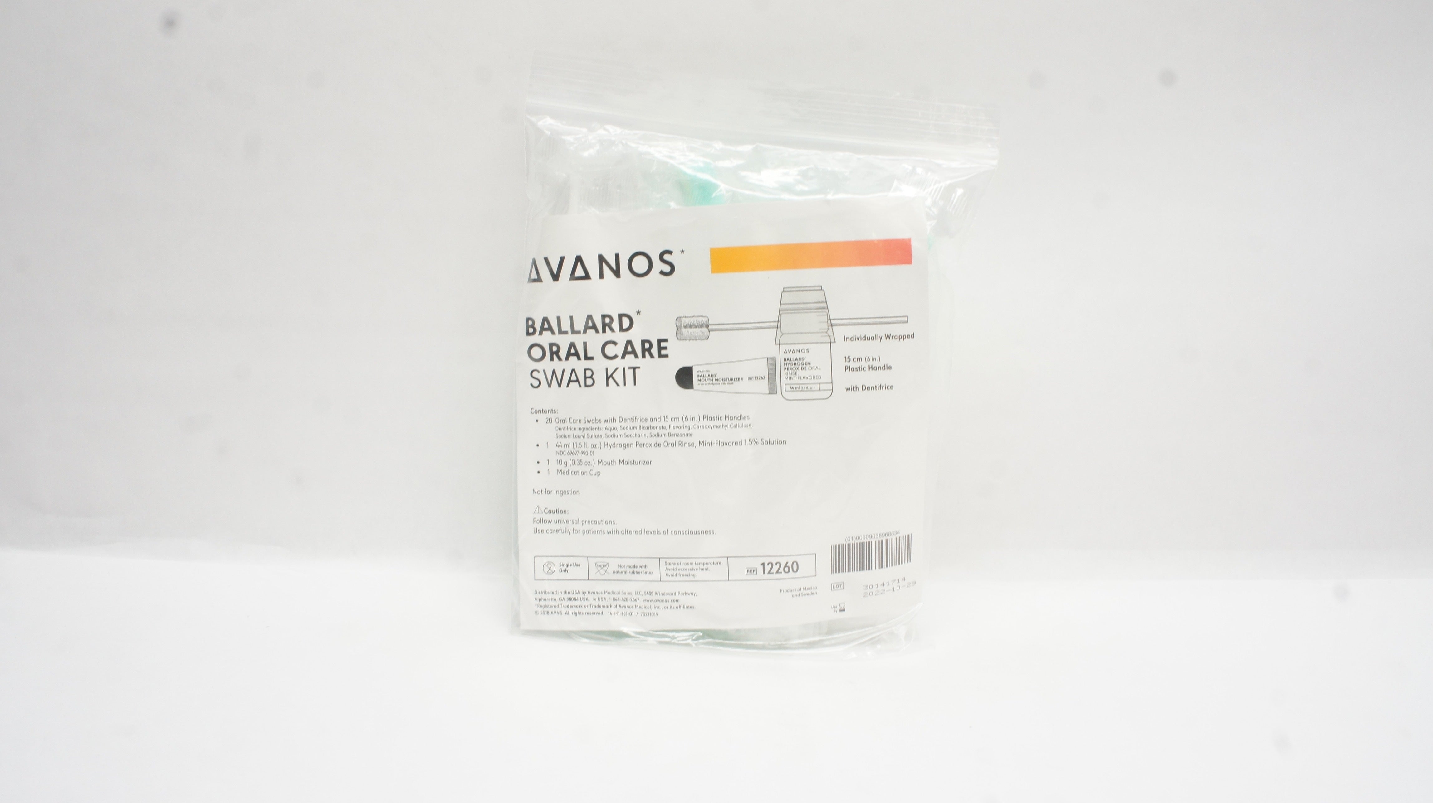 Avanos 12260 Ballard Oral Care Swab Kit (x)