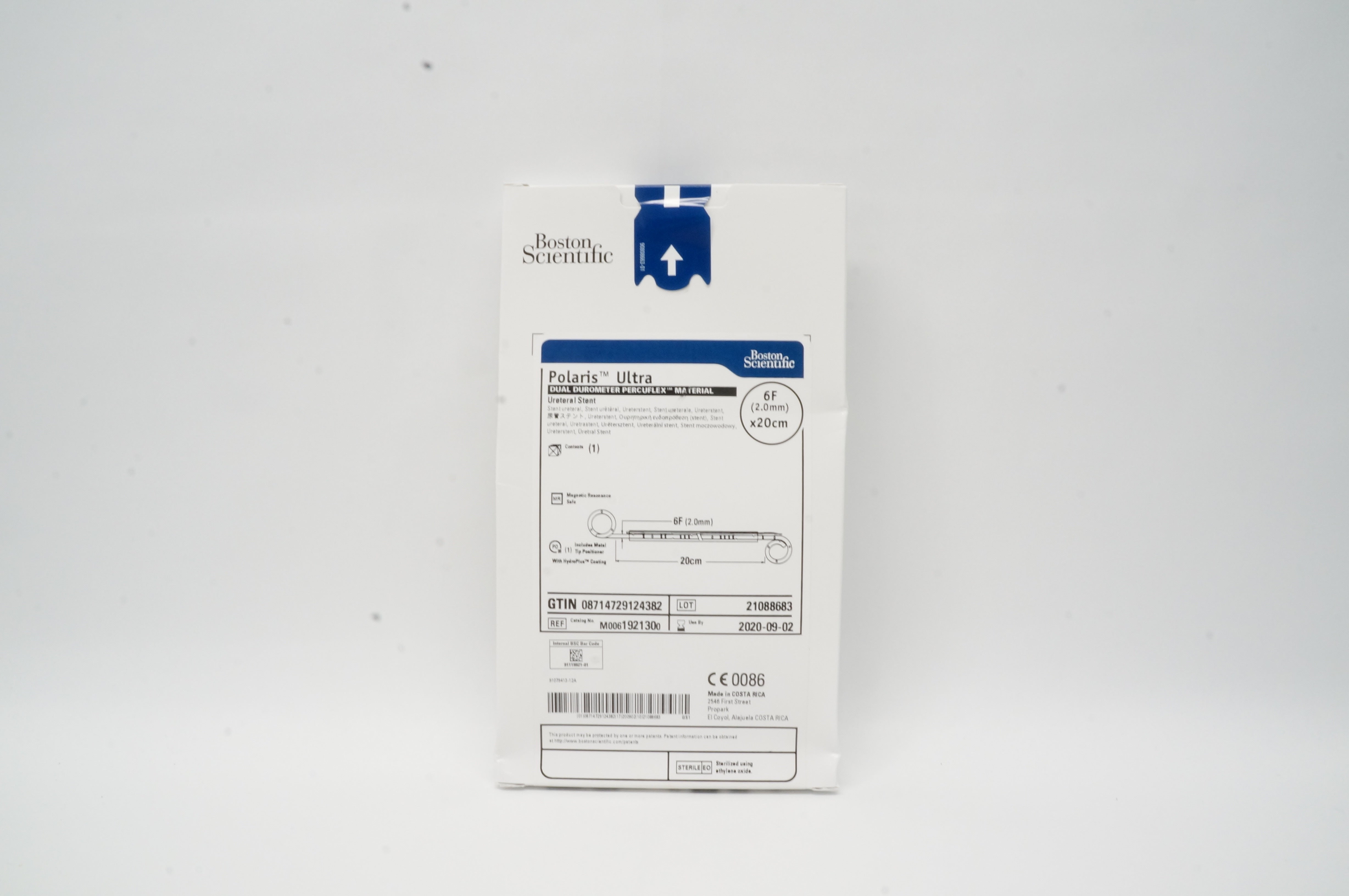 Boston Scientific 192130 Dual Percuflex Material, Ureteral Stnt 6F x 20cm (x)