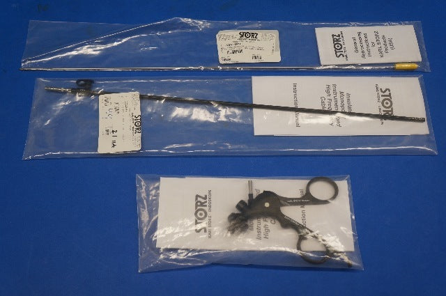 Karl Storz 33421MR Click Line MANHES Dissecting and Grasping Forceps, Size 5 mm