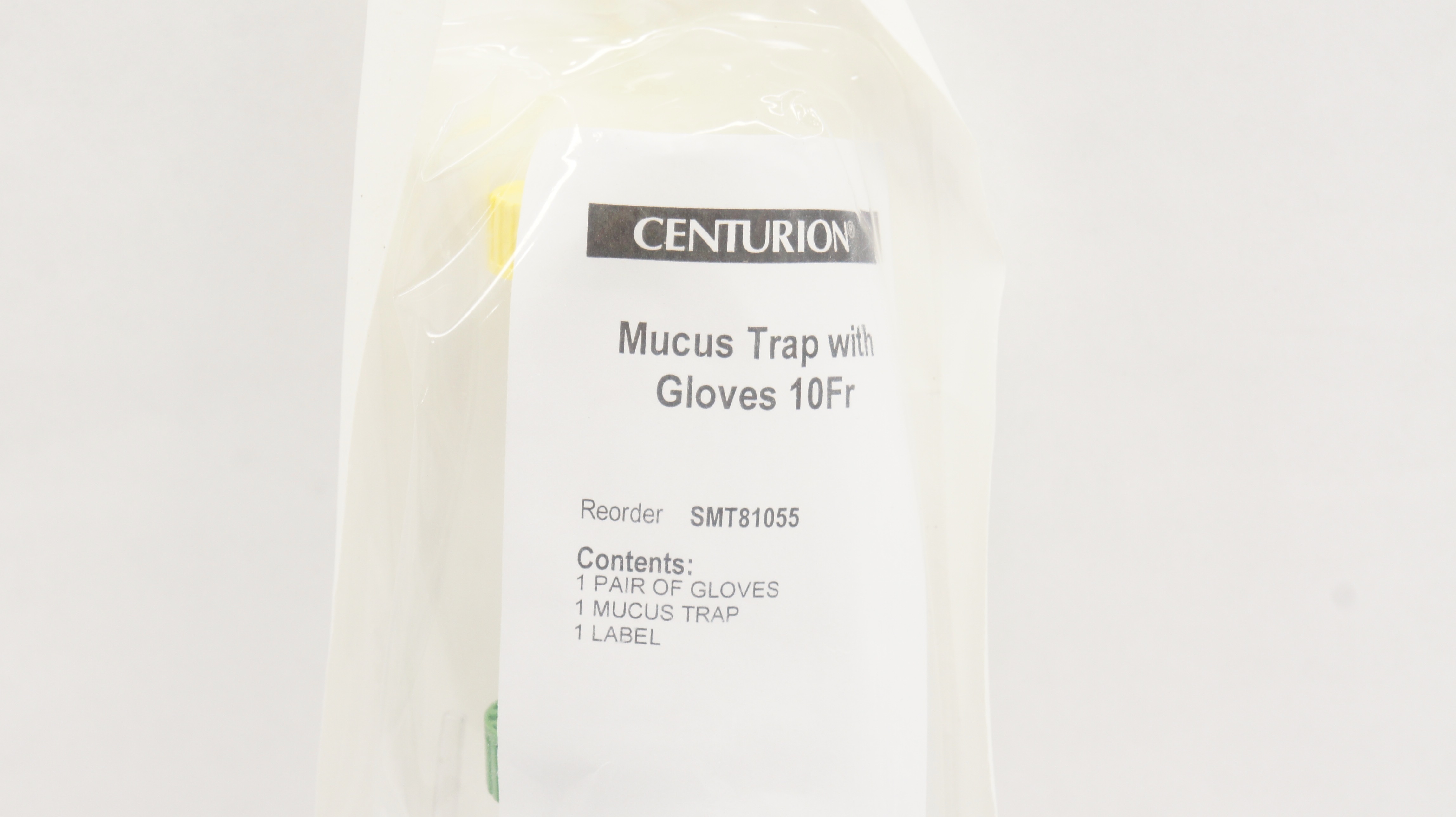 Centurion SMT81055 Mucus Trap With Gloves 10Fr.