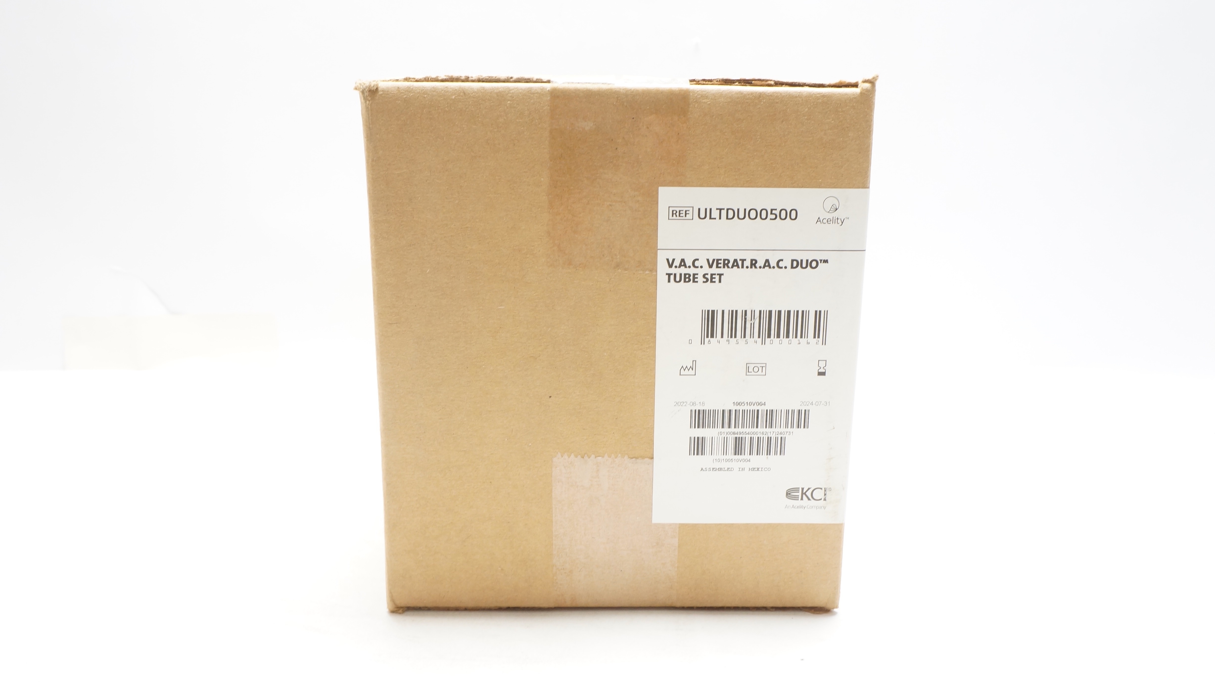 KCI ULTDUO0500 V.A.C. VeraT.R.A.C. Duo Tube Set - Box of 5 (x)