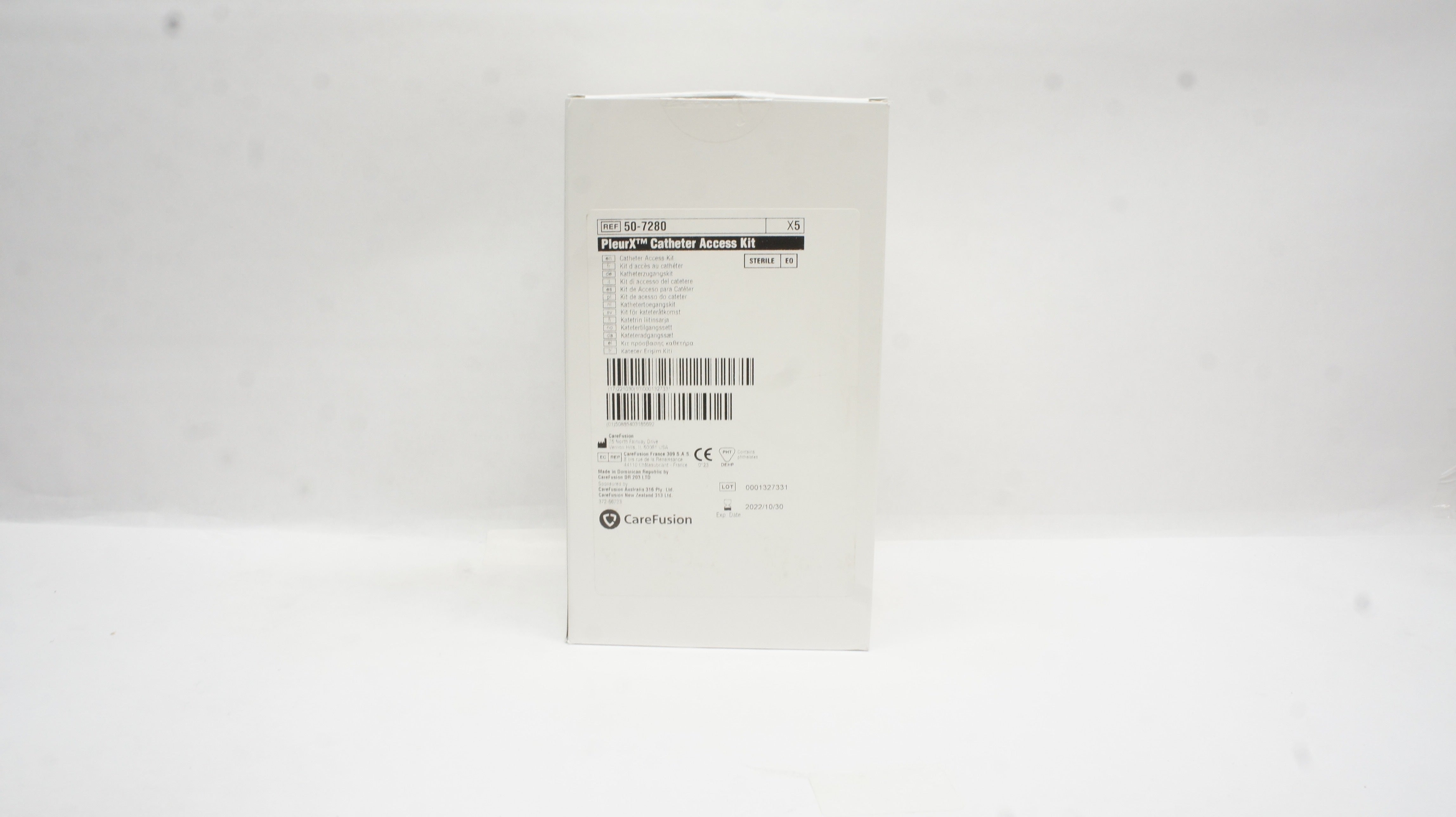 CareFusion 50-7280 PleurX Cath. Access Kit (x) - Box of 5