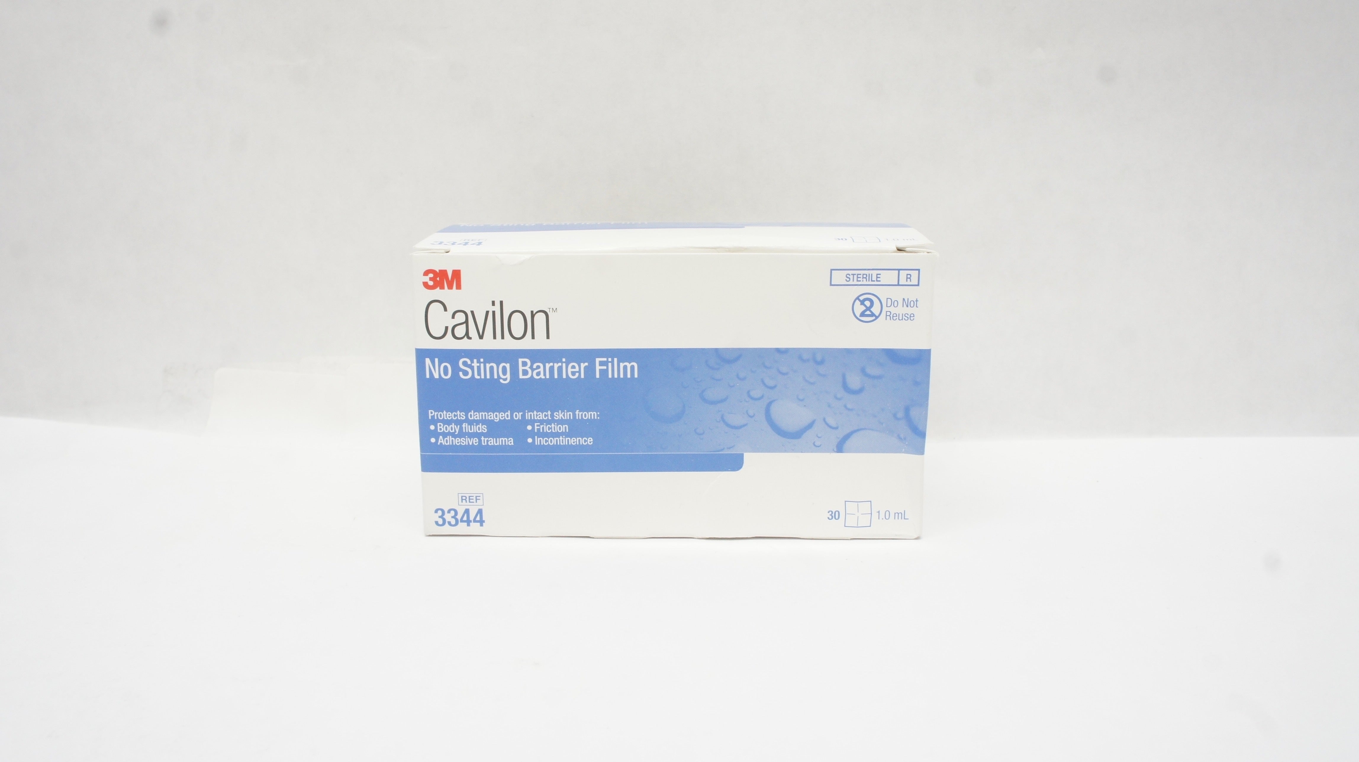 3M 3344 Cavilon No Sting Barrier Film 1.0mL - Box of 30
