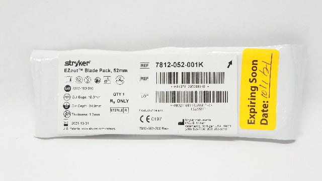 Stryker 7812-052-001K EZout Blade Pack, 52 mm (x)