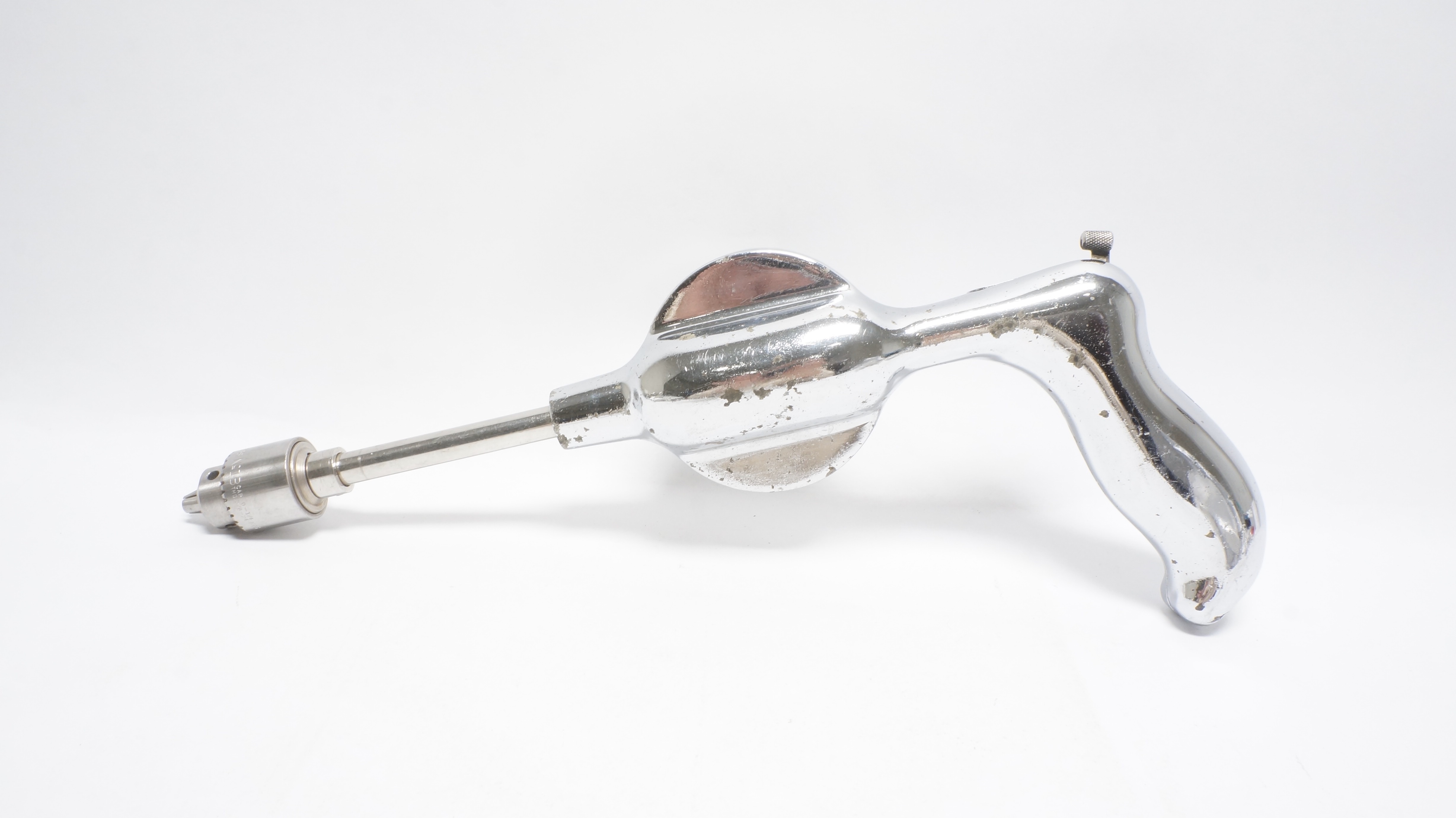 Jacobs Chuck Vintage Medical Hand Crank Stainless Steel Drill Cap 0-1/4