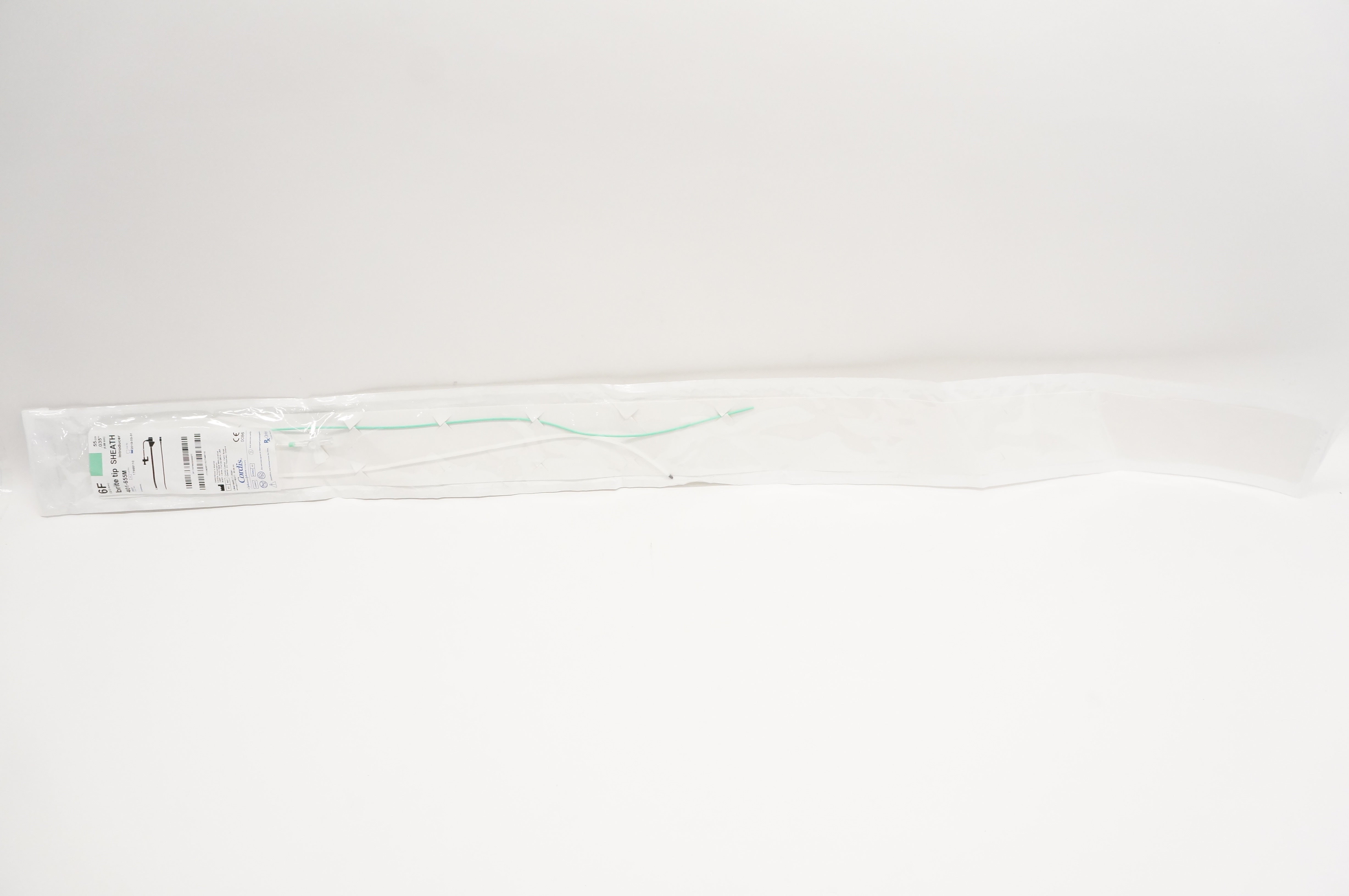 Cordis 401-655M Brite Tip Sheath Introducer 6F x 55cm x .035inch (x)