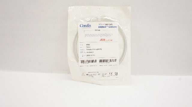 Cordis 502-541 5 Emerald Guiderwire Standard Straight Tip 150cm x 0.038inch (x)