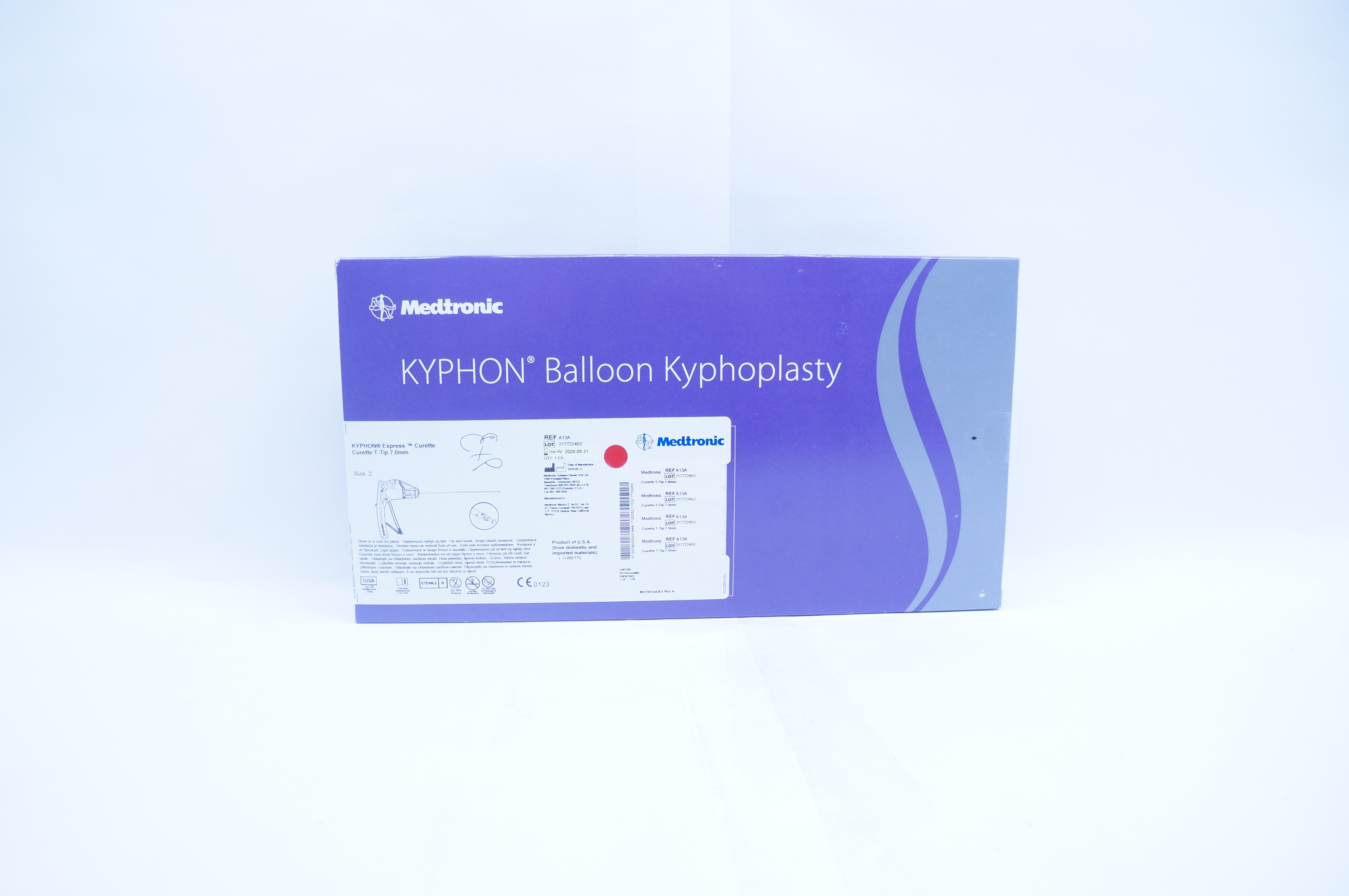 Medtronic A13A Kyphon Express Curette T-Tip 7.0mm Size 2 (x)