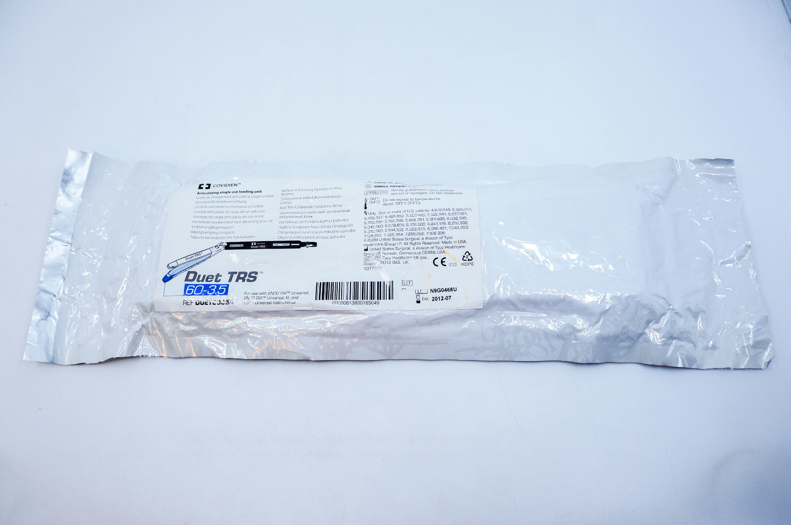 Covidien DUET6035A Articulating Single Use Loading Unit Duet TRS 60-3.5 (x)