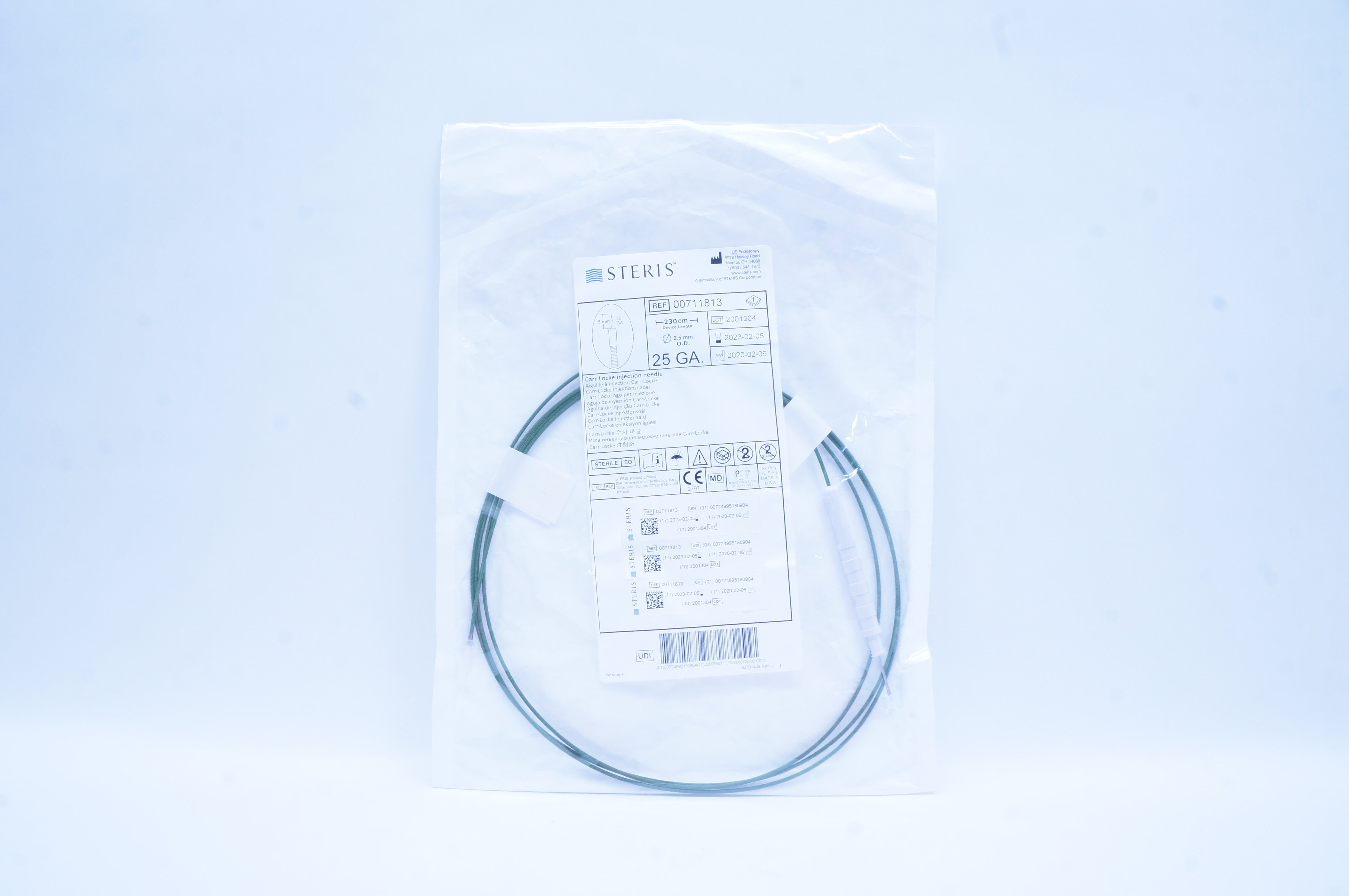 Steris 00711813 Carr-Locke Injection Ndle 230 cm x 2.5 mm O.D. x 25 GA