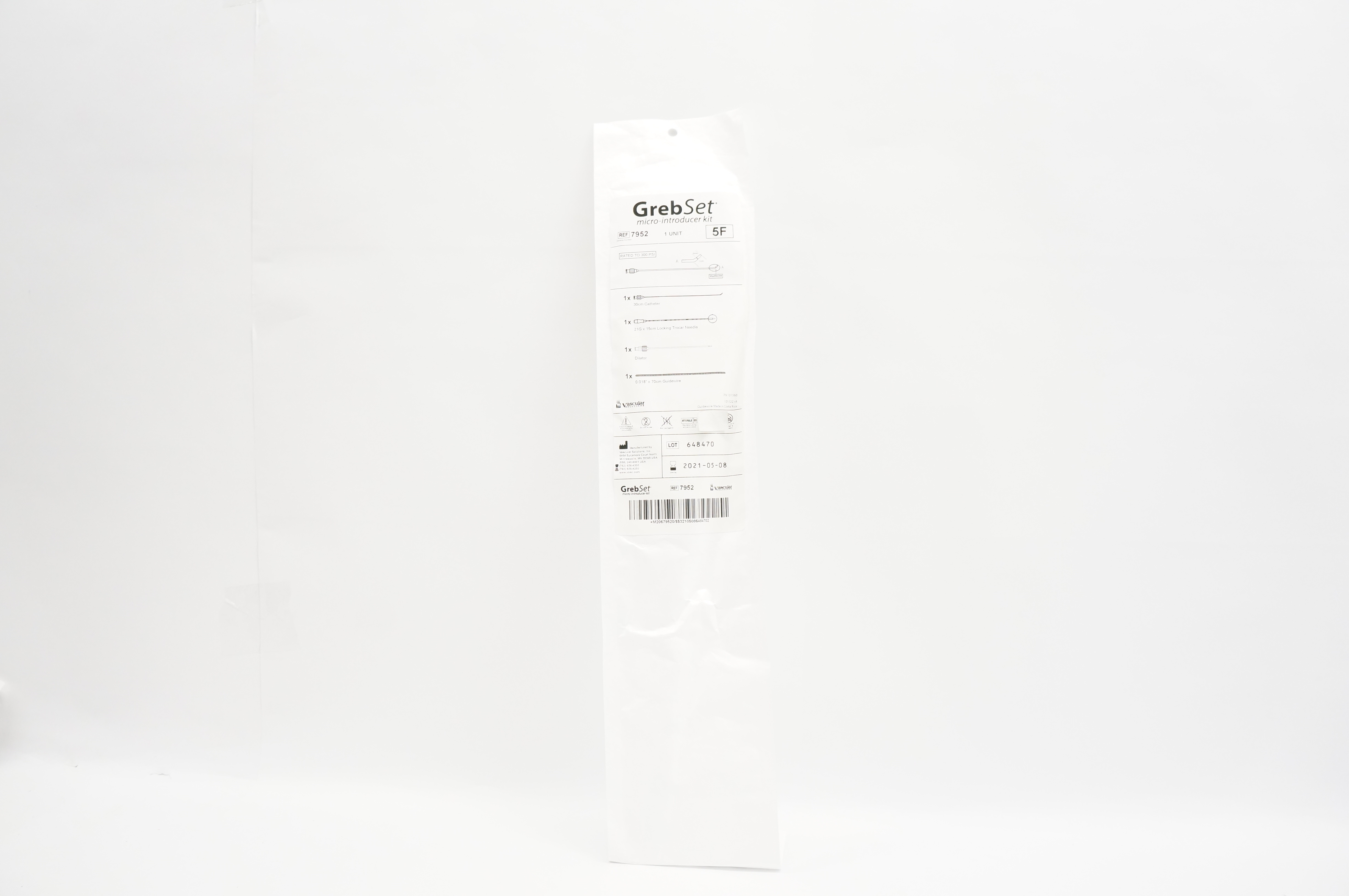 Vascular 7952 GrebSet Micro-Introducer Kit 5F (x)