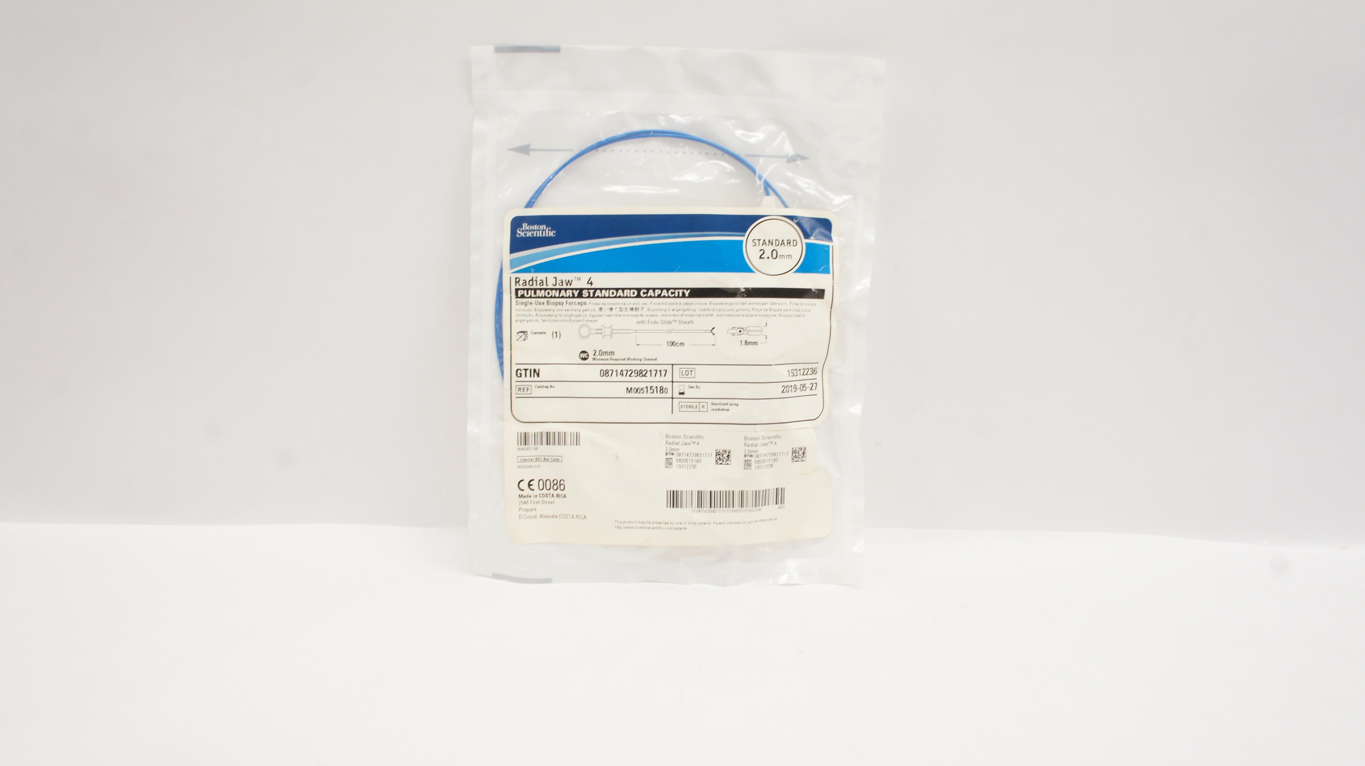 Boston Scientific M00515180 Radial Jaw 4 Pulmonary Standard Capacity 2.0mm (x)