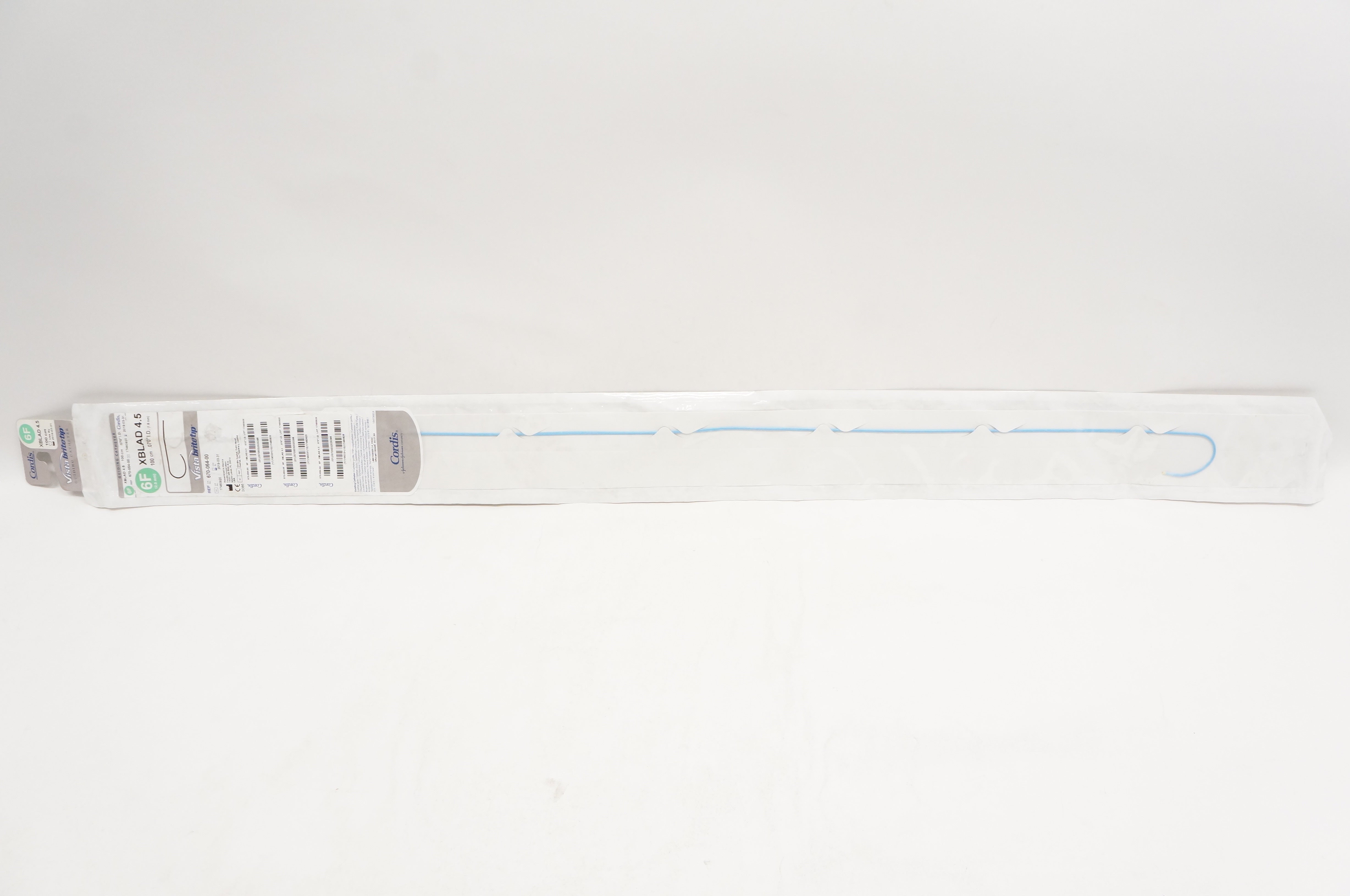 Cordis 670-064-00 Vistabritetip XBLAD 4.5 Guiding Cath. 6F x 100cm x 0.070in(x)