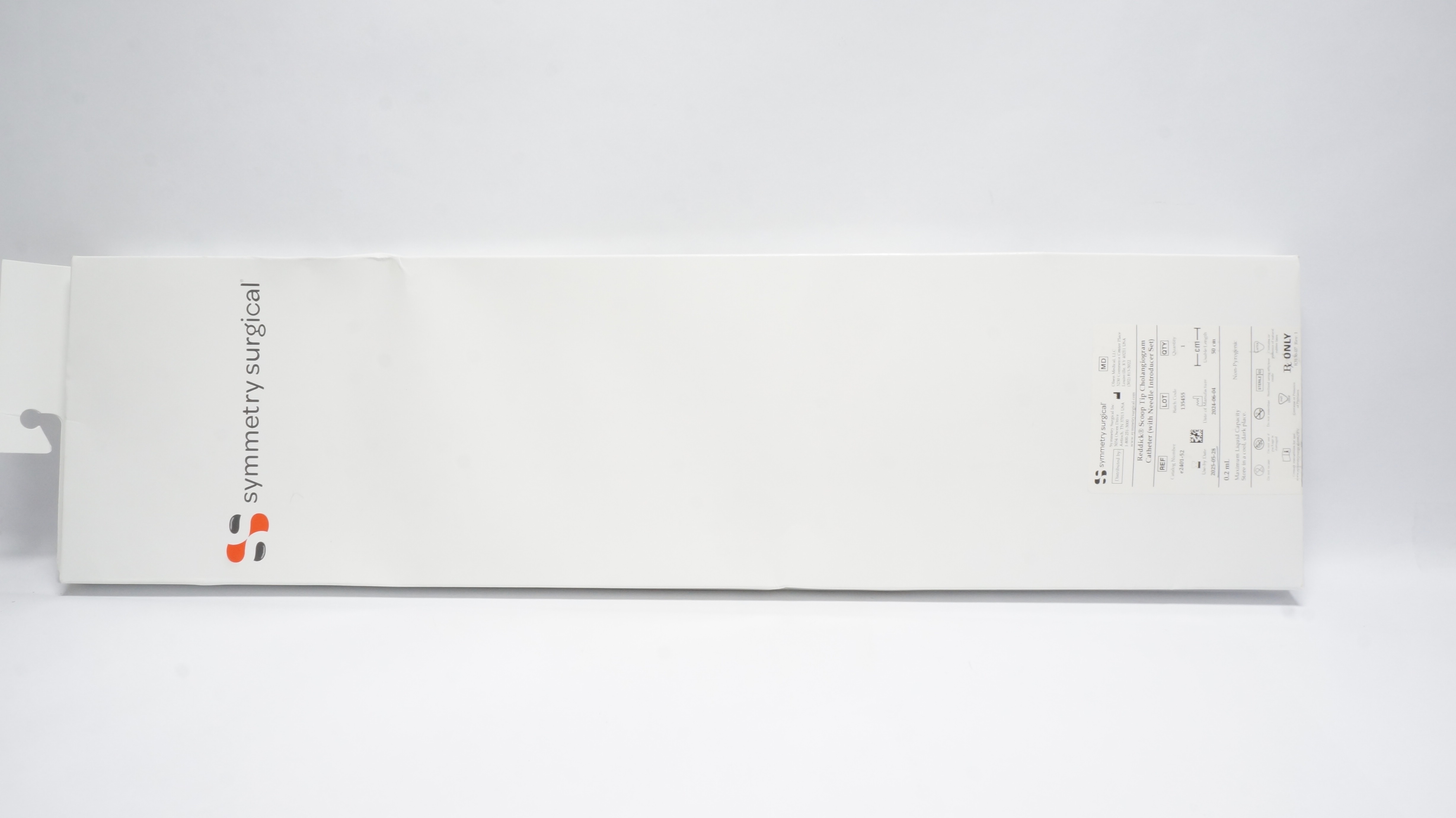 Olsen e2401-52 Symmetry Surgical Reddick Scoop Tip Cholangiogram Cath. 50cm (x)