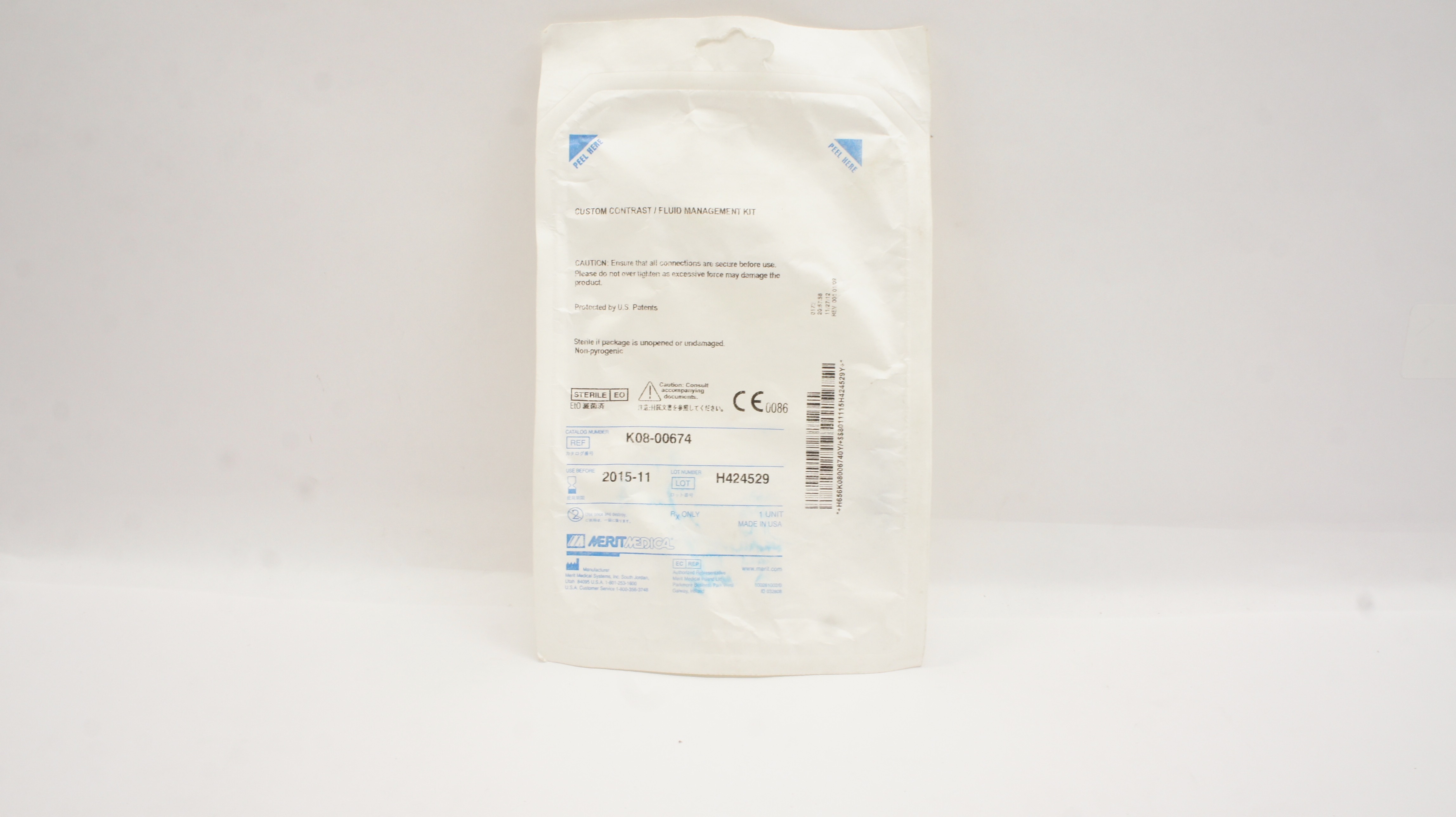 Merit Medical K08-00674 Fluid Management Kit (x)