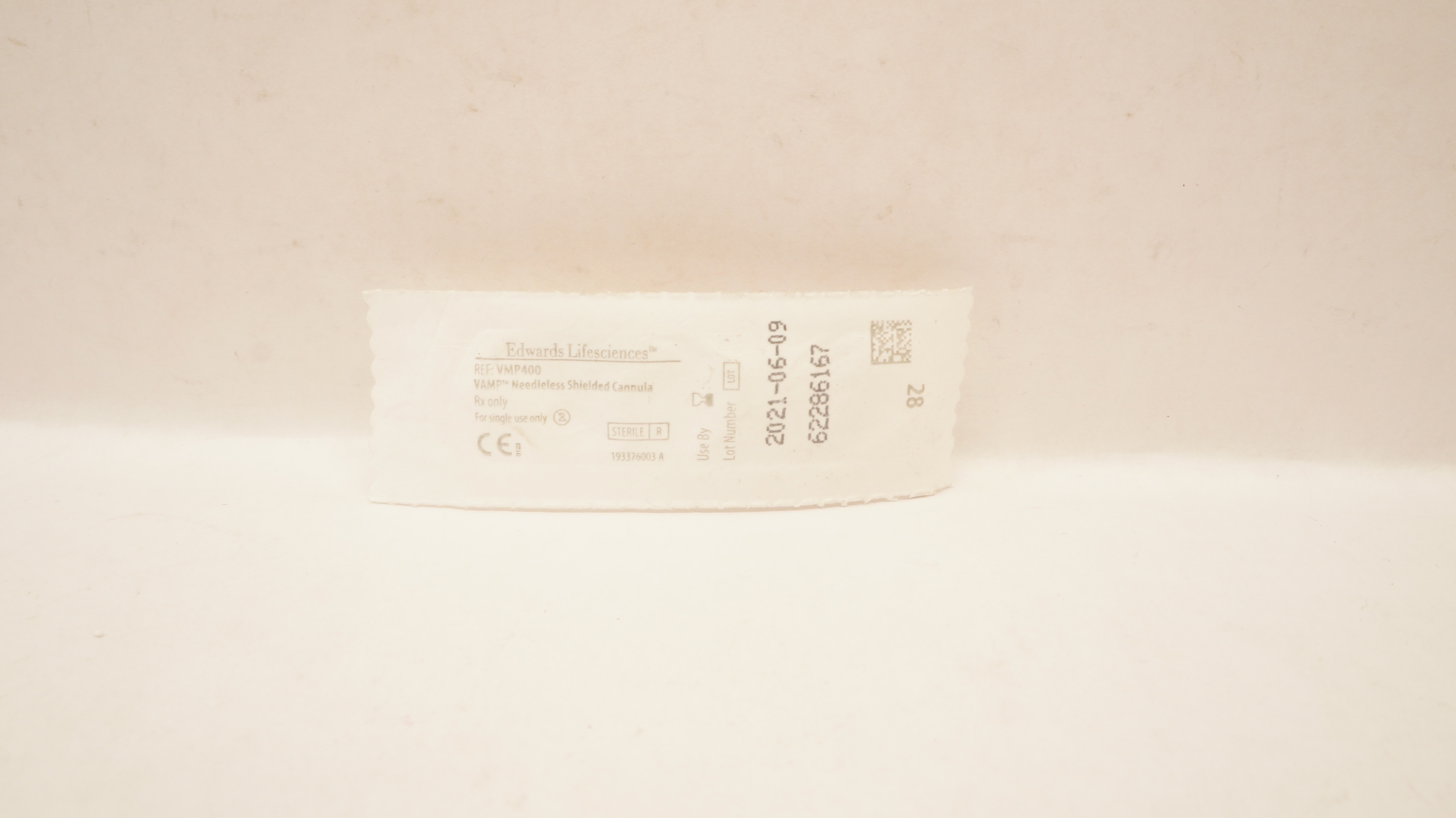 Edwards Lifesciences VMP400 VAMP Ndleless Shielded Cannula (x)