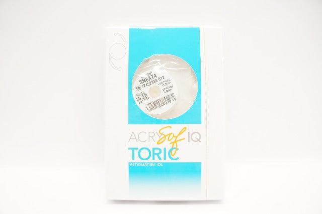 Alcon SN6AT4 ACRYSof IQ Toric Astigmatism IOL 25.5D 2.25DCYL 13.0mm x 6.0mm (x)
