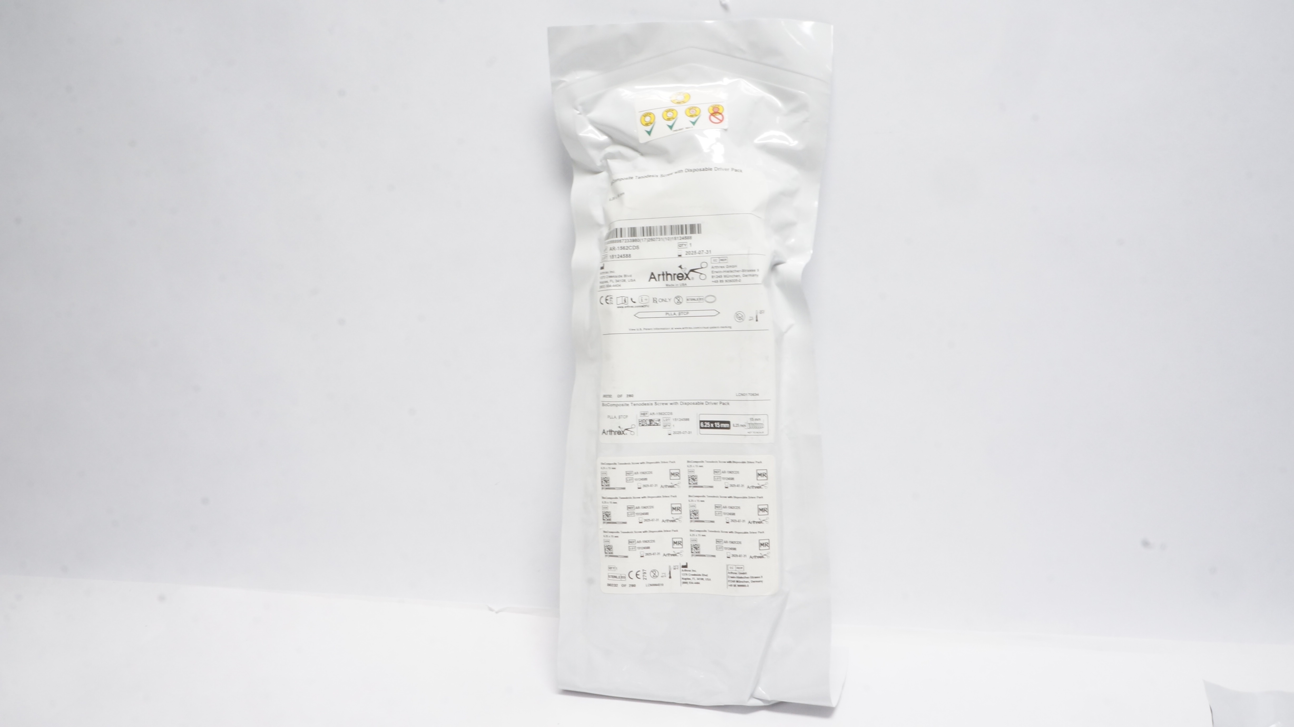 Arthrex AR-1562CDS BioComposite-Tenodesis Screw 6.25 x 15mm (x)