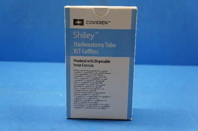 Covidien 70XLTUP Shiley Tracheostomy Tube XLT Cuffless 7.0mm ID x 12.3mm OD (x)
