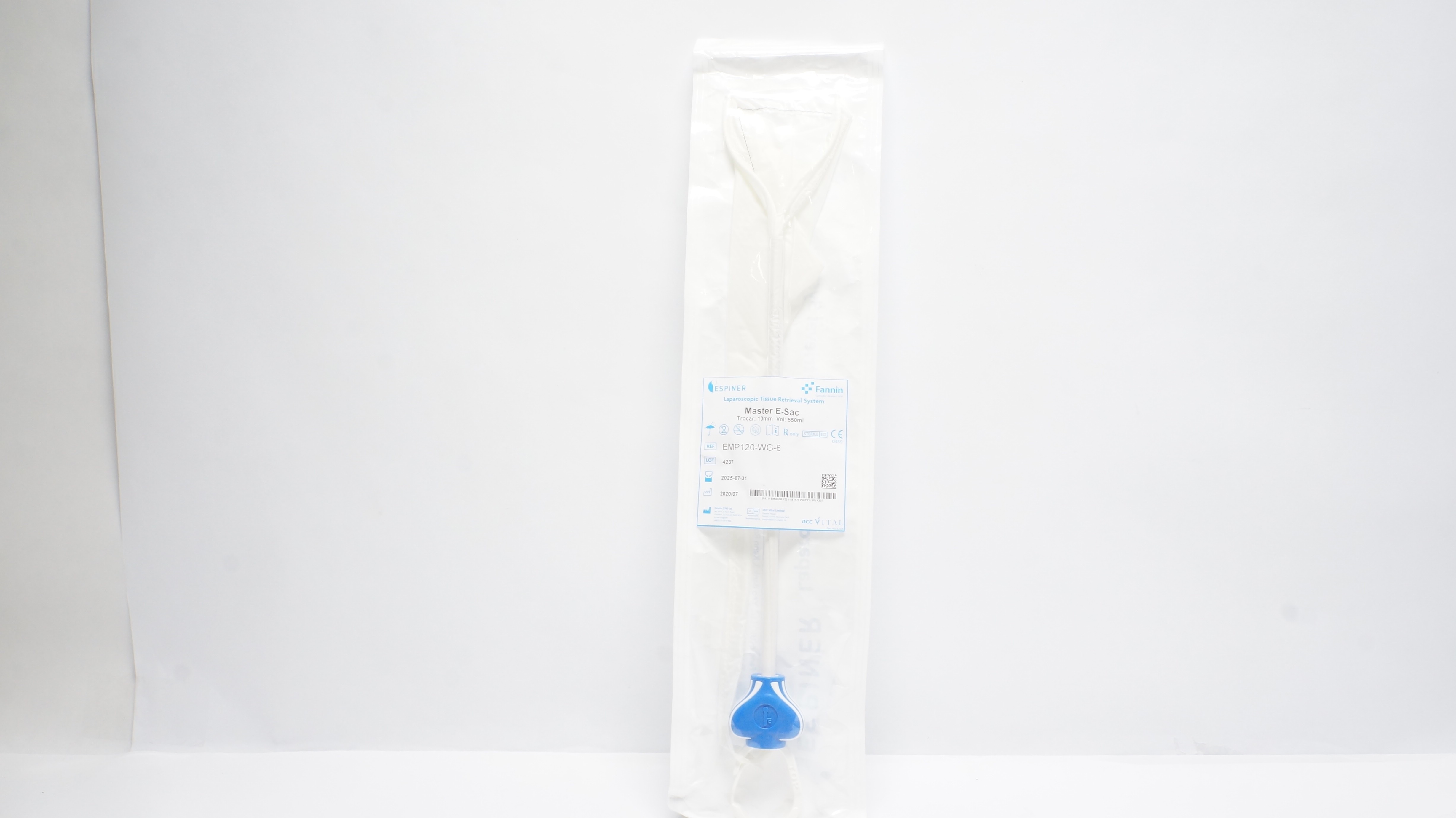 Fannin EMP120-WG-6 Espiner Laparoscopic Tissue Retrieval System 10mm x 550ml (x)