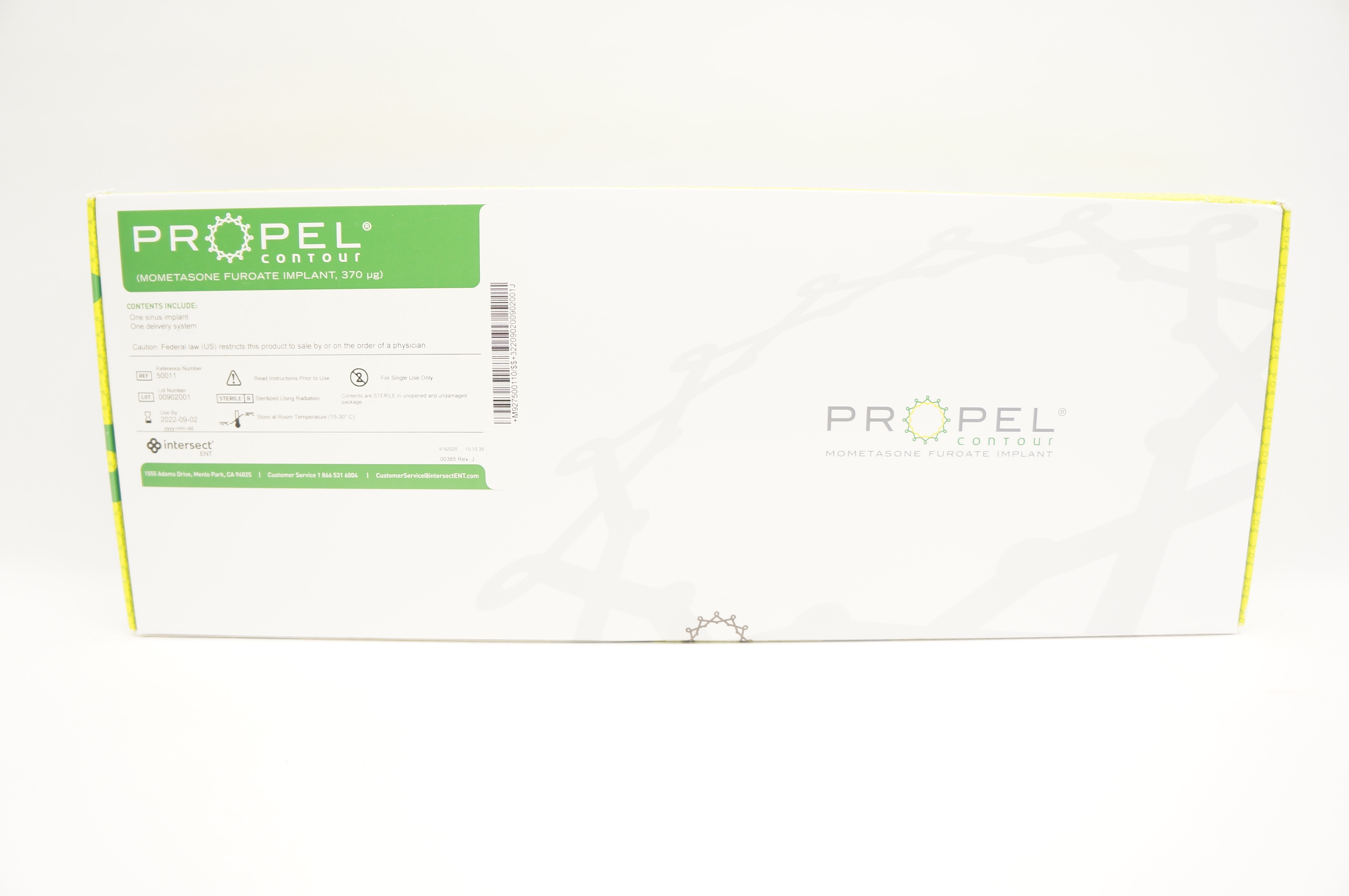 Intersect 50011 Propel Contour Mometasone Furoate Implant 370 µg (x)
