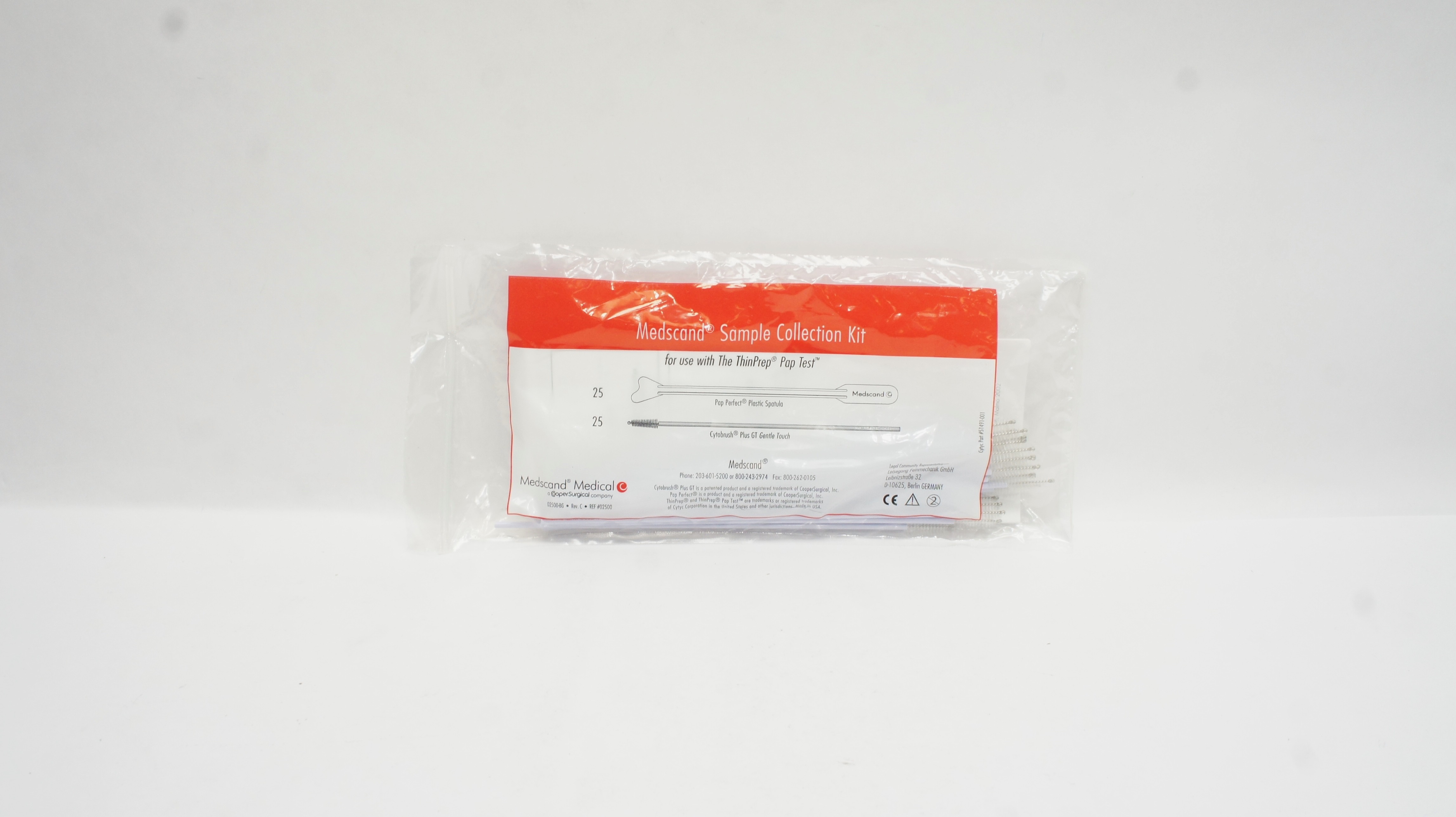 Cooper Surgical 02500 Medscand Sample Collection Kit - Pack of 25