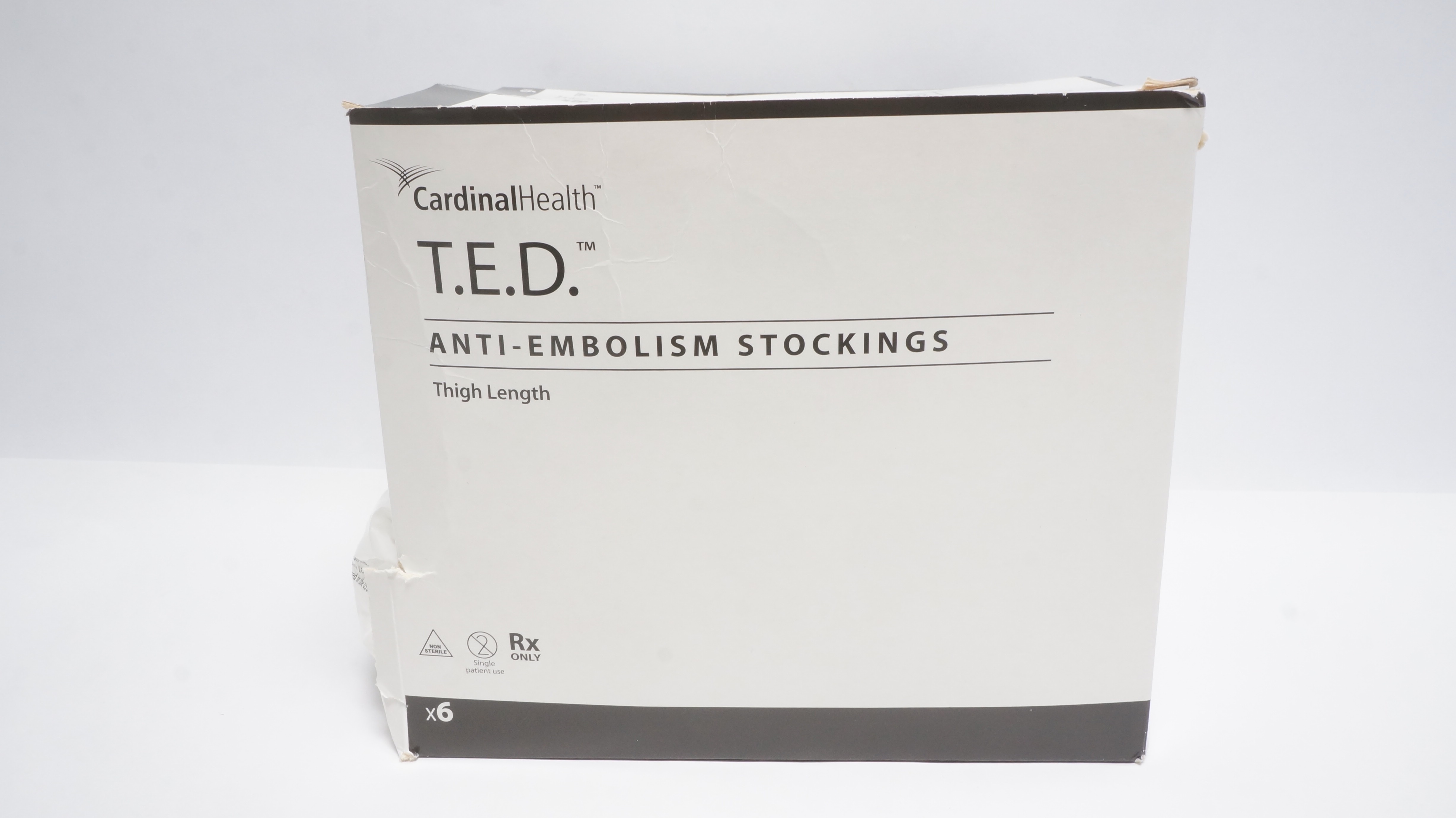 Cardinal Halth 3184LF T.E.D. Anti-Embolism Stockings XXL,Regular,Size S- Box of6